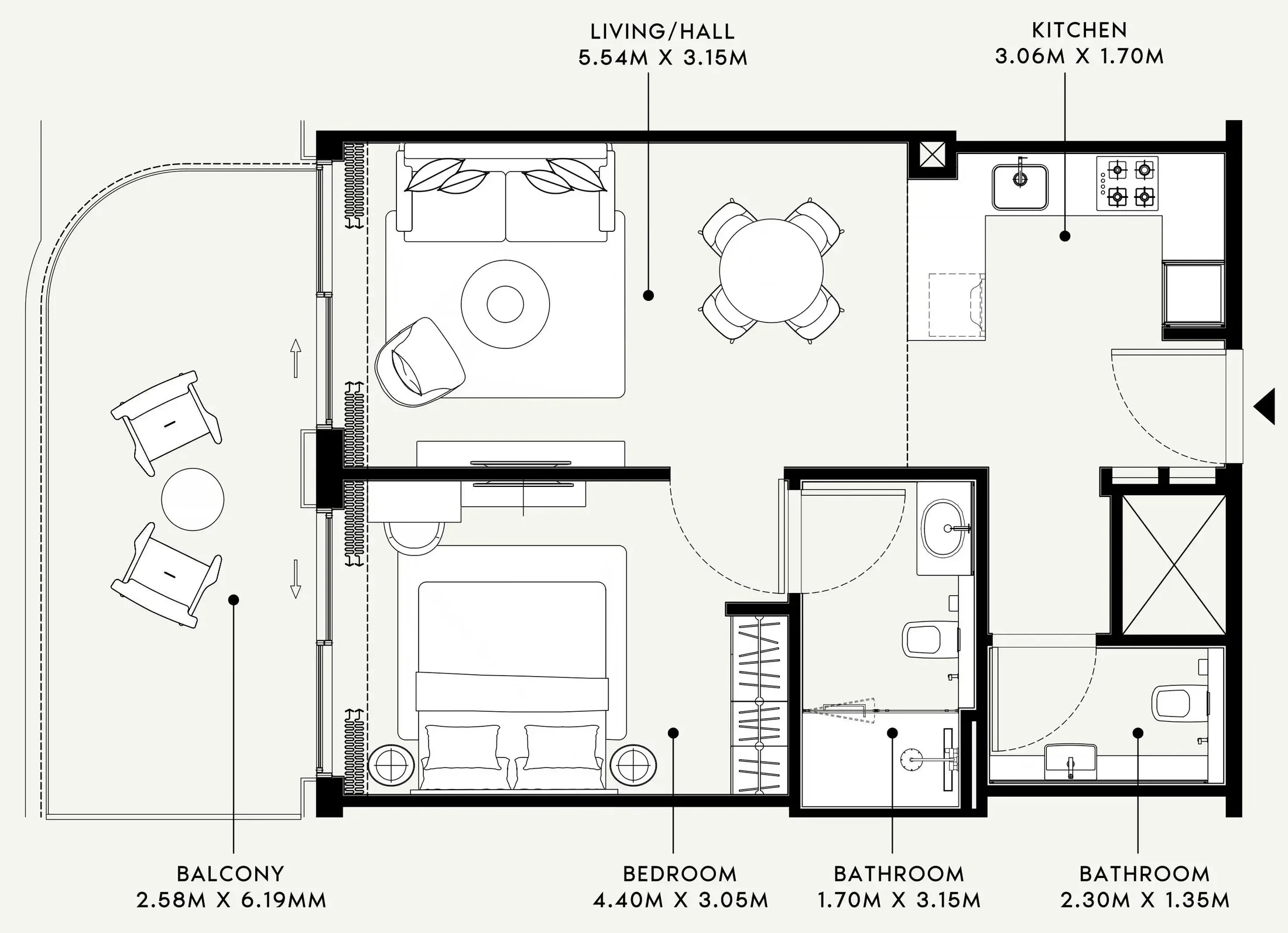 Azizi Azizi Venice floor plan