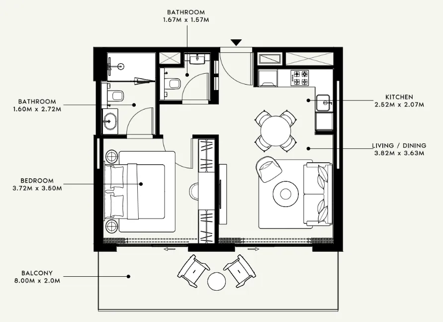 Azizi Azizi Venice floor plan