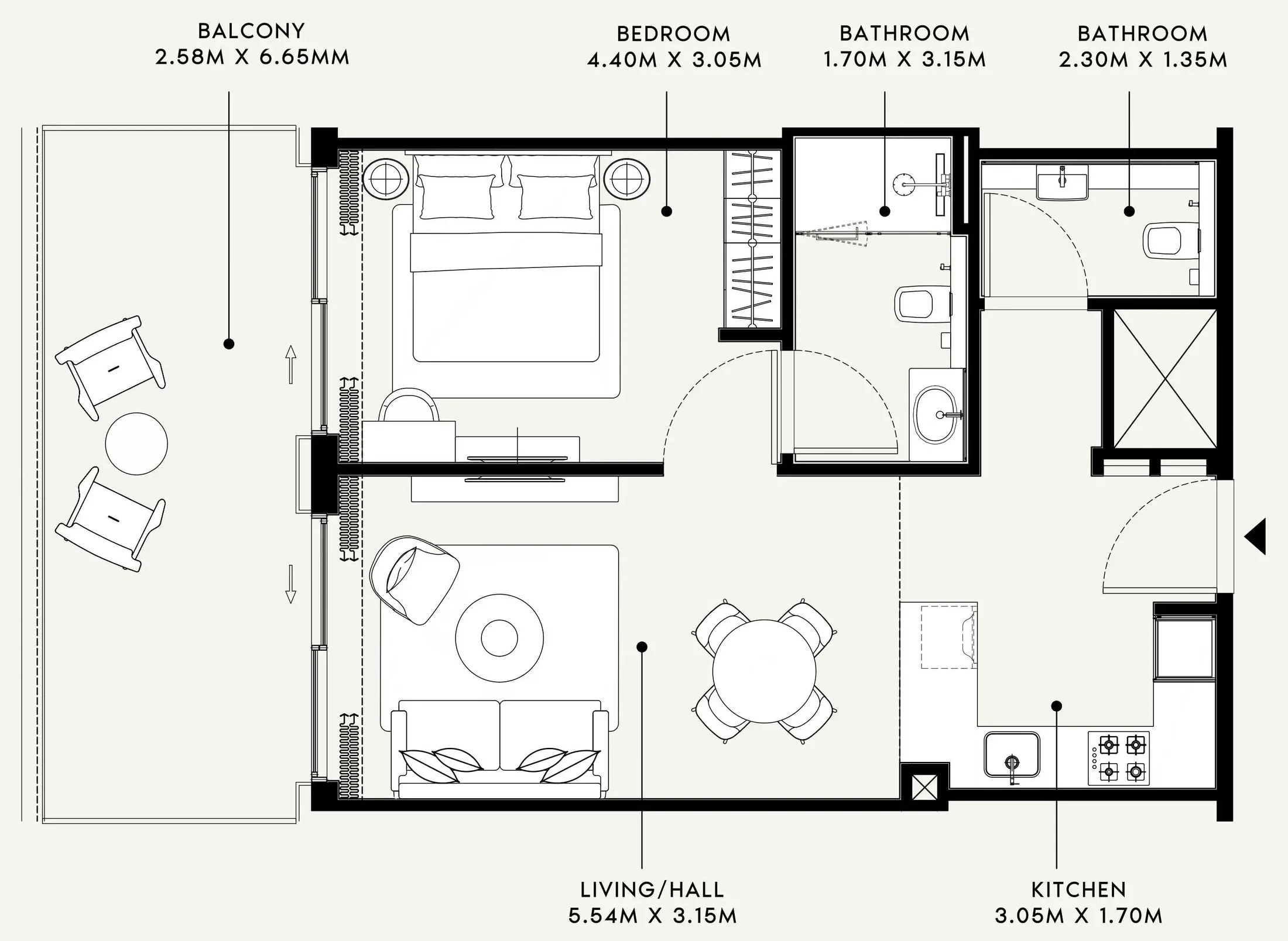 Azizi Azizi Venice floor plan