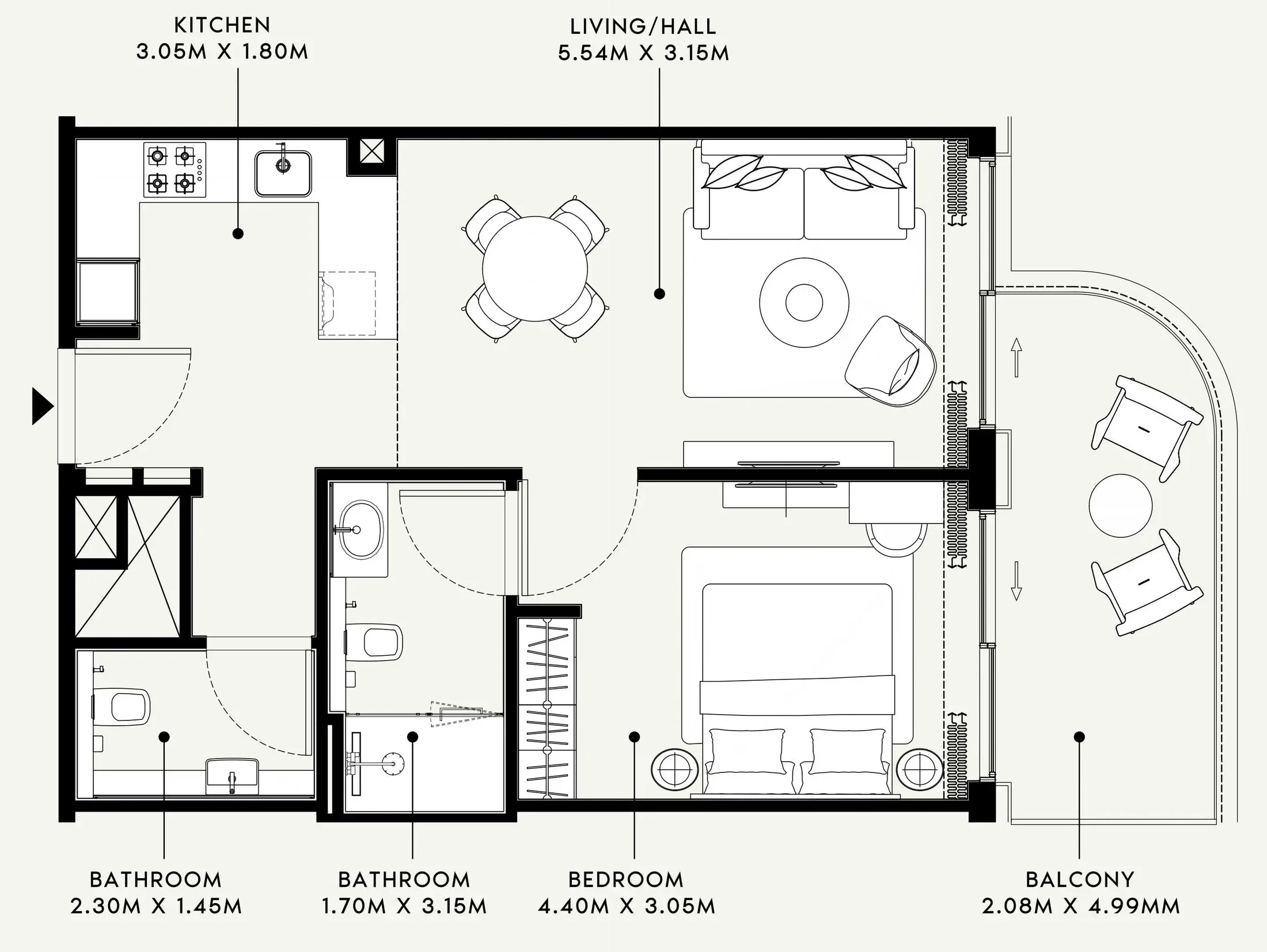 Azizi Azizi Venice floor plan