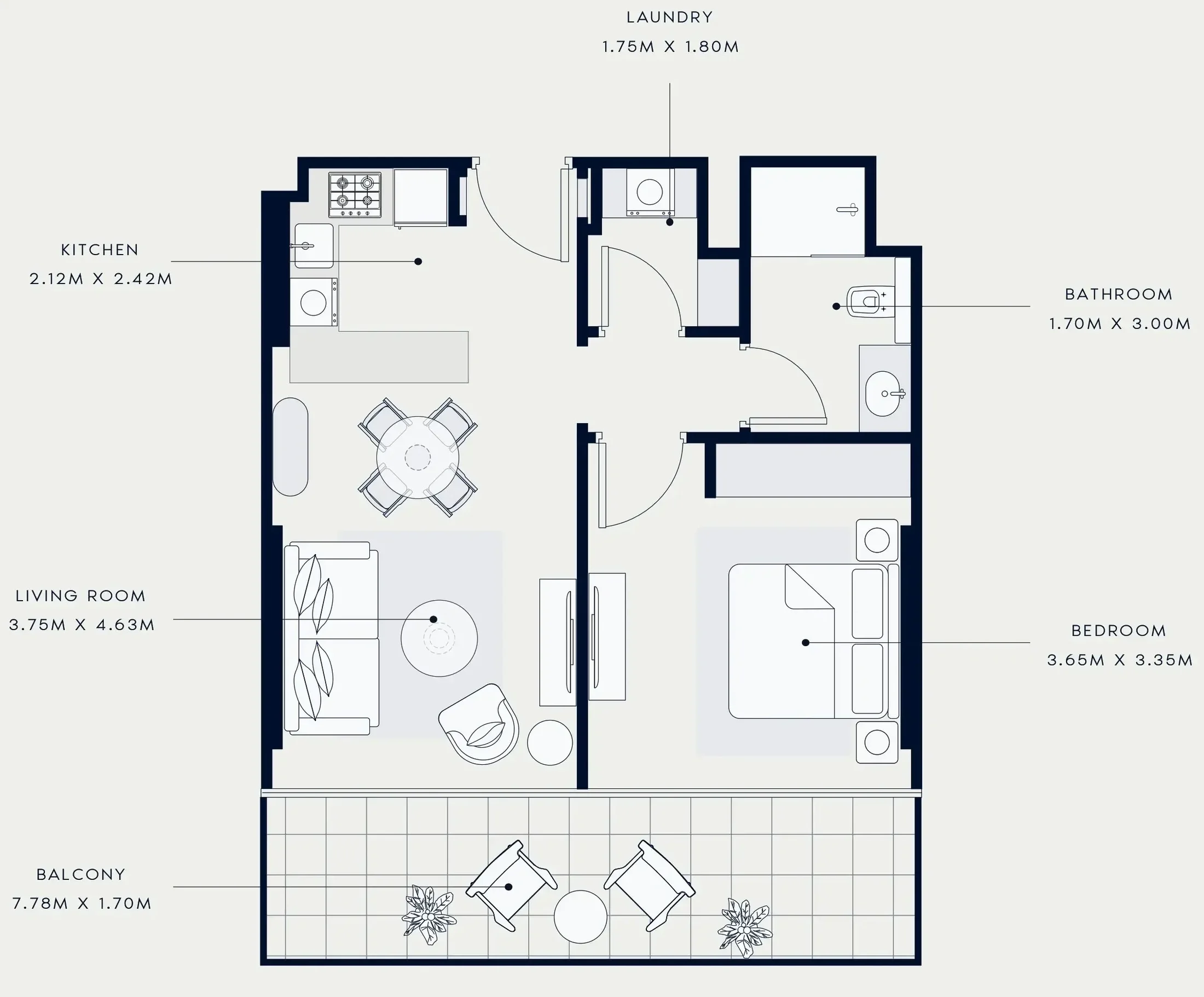 Azizi Azizi Venice floor plan