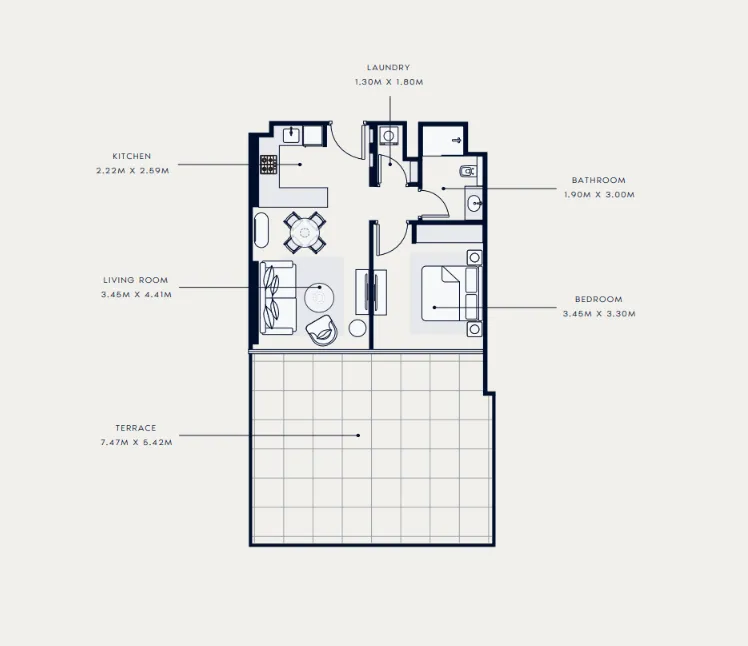 Azizi Azizi Venice floor plan