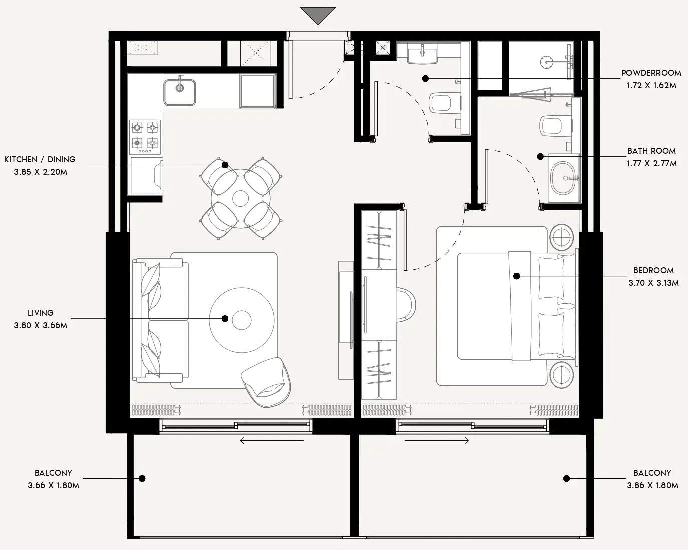 Azizi Azizi Venice floor plan