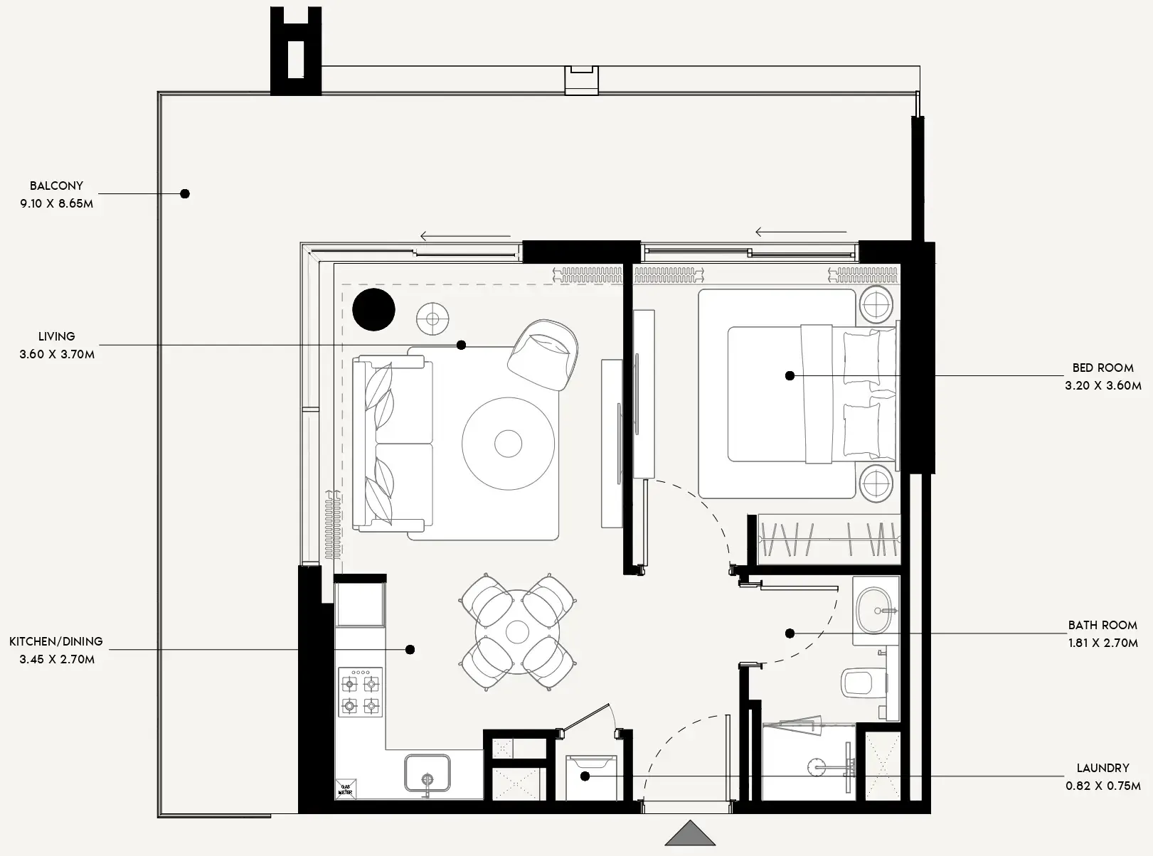Azizi Azizi Venice floor plan