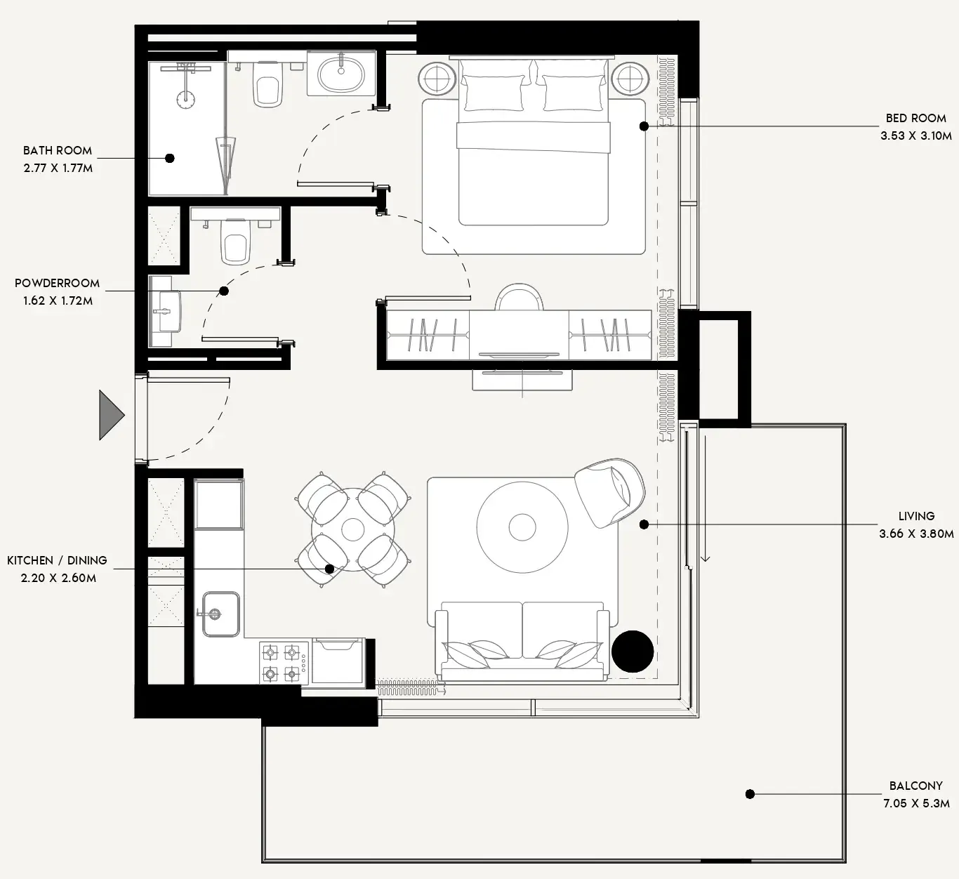 Azizi Azizi Venice floor plan