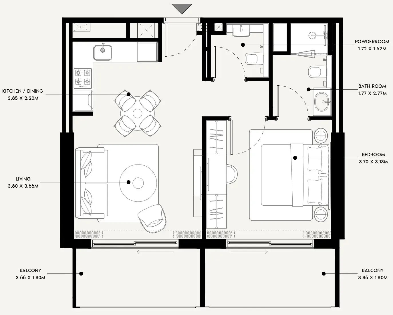 Azizi Azizi Venice floor plan