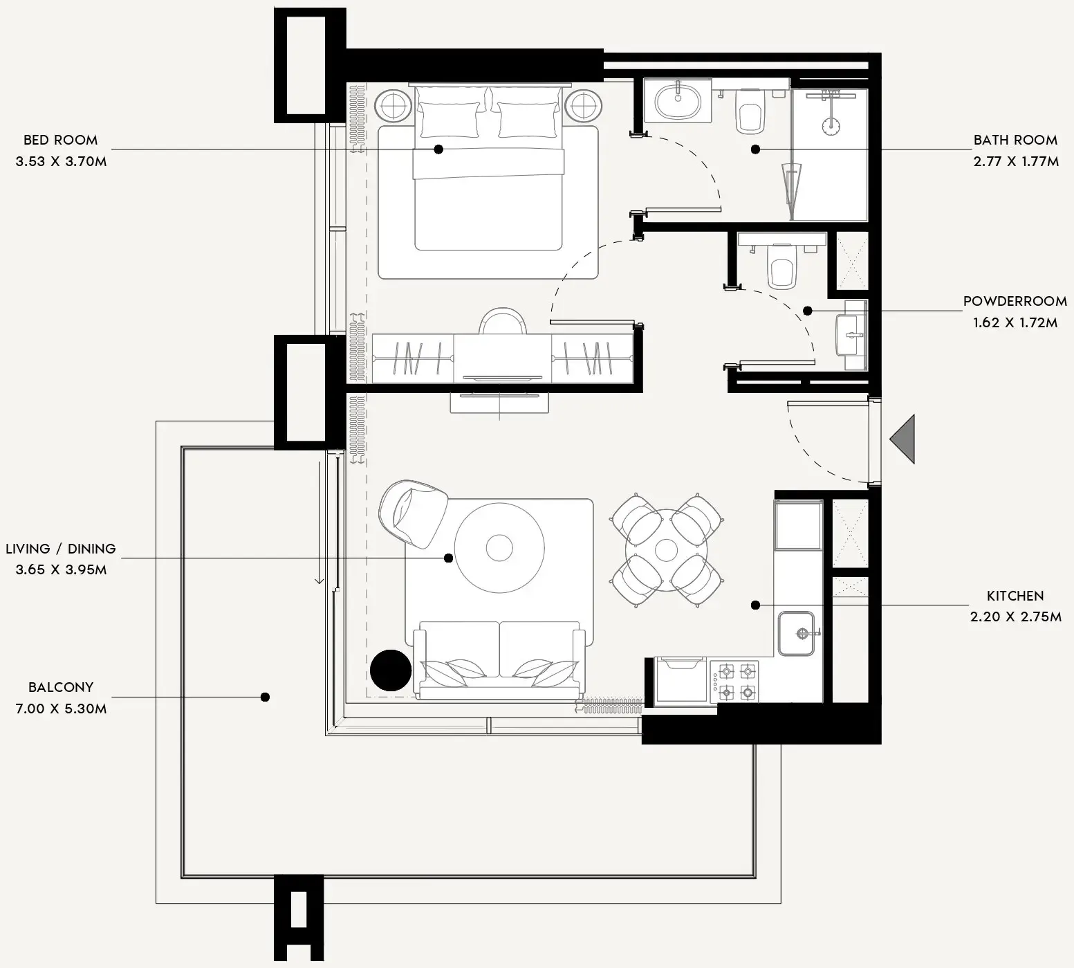 Azizi Azizi Venice floor plan