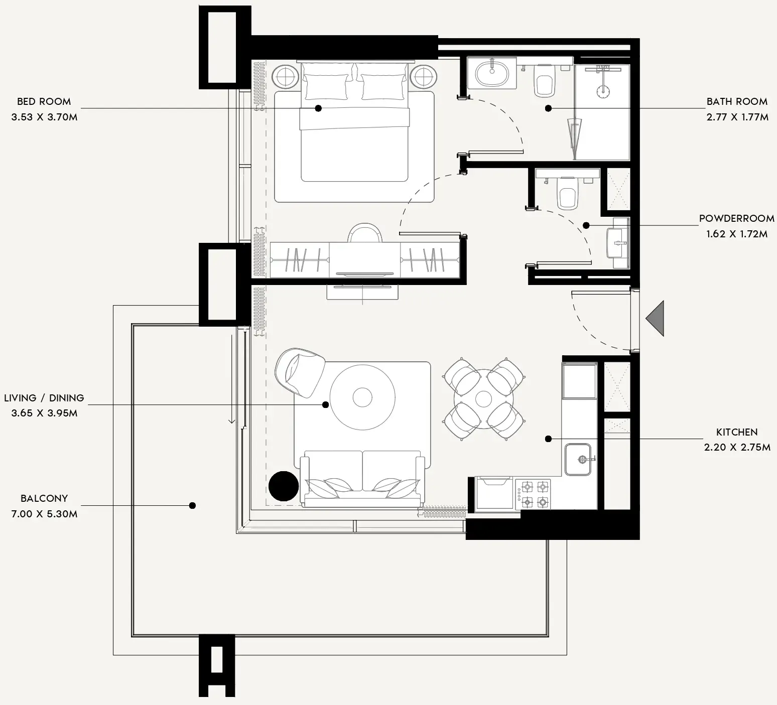 Azizi Azizi Venice floor plan