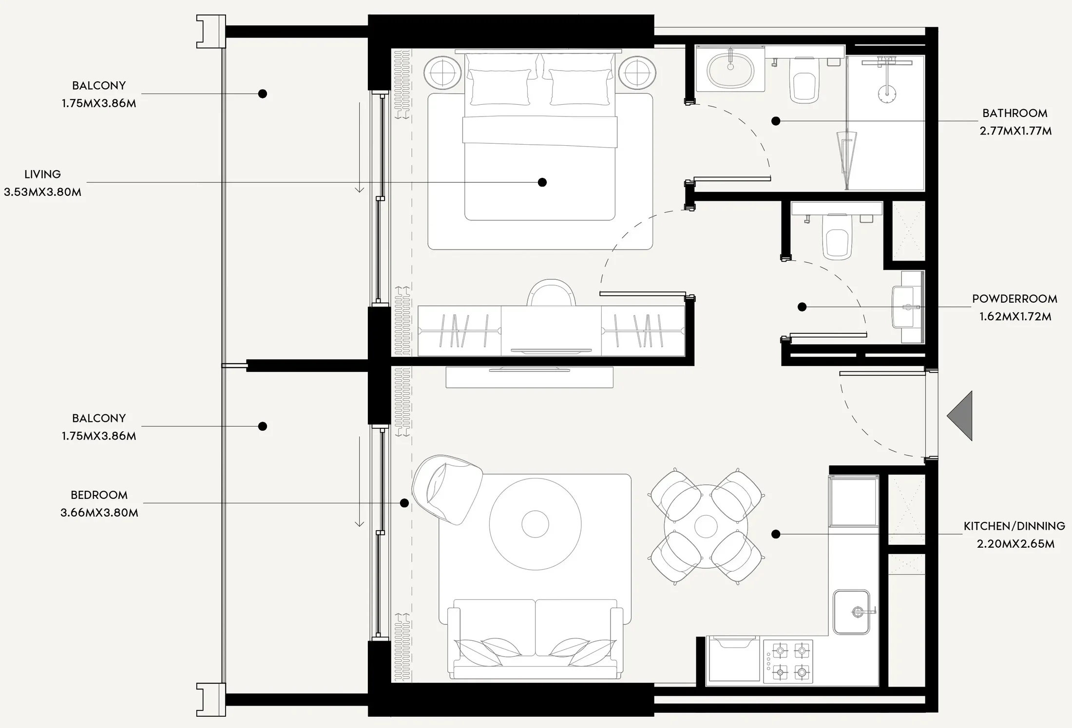 Azizi Azizi Venice floor plan