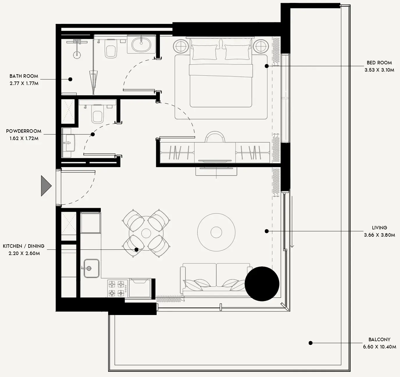 Azizi Azizi Venice floor plan