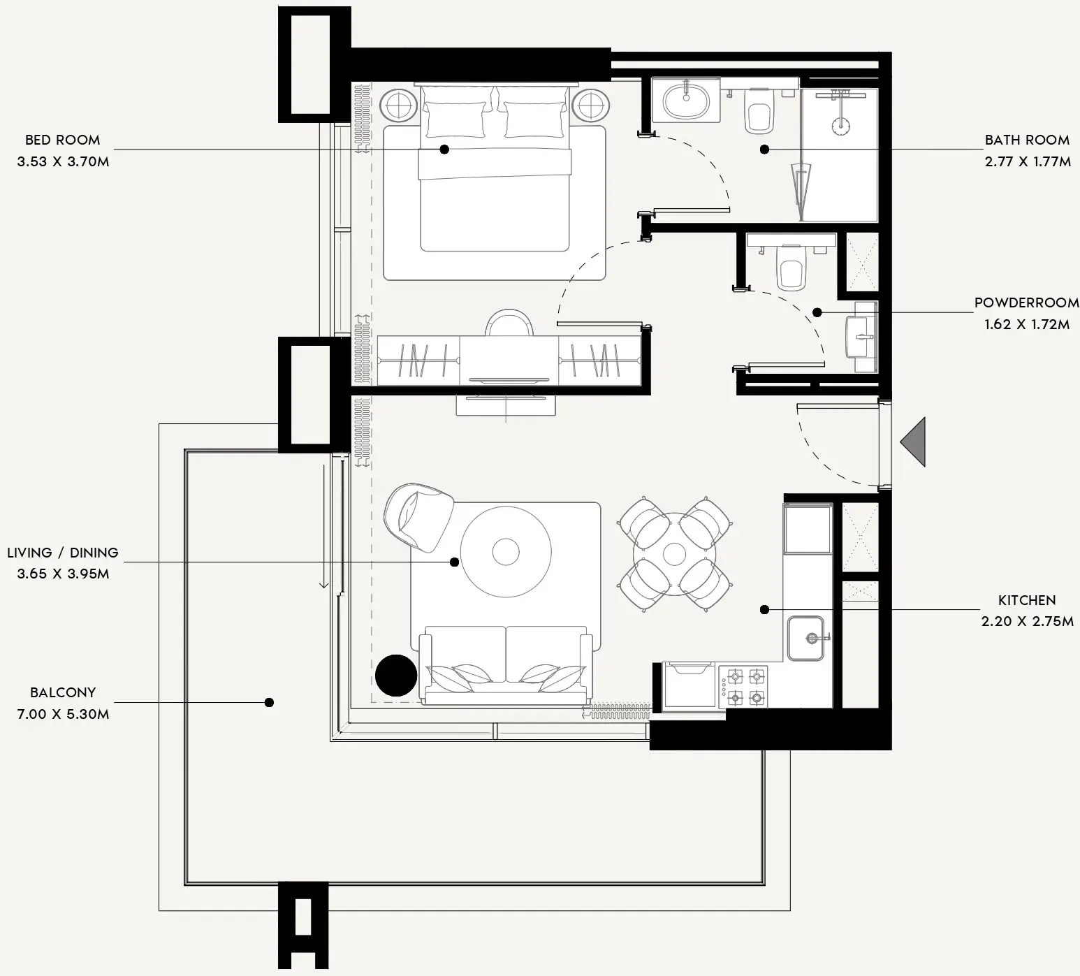 Azizi Azizi Venice floor plan