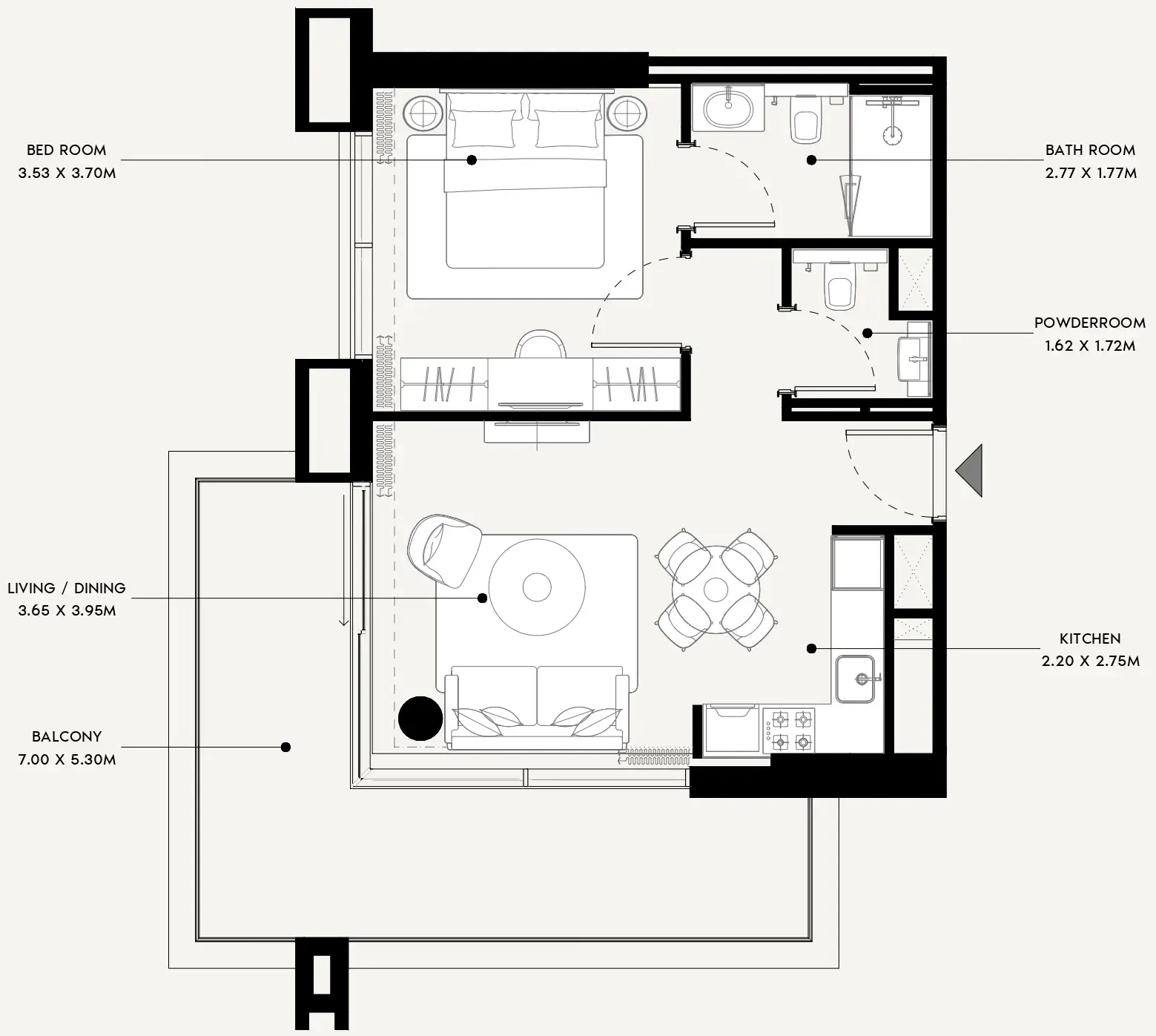 Azizi Azizi Venice floor plan