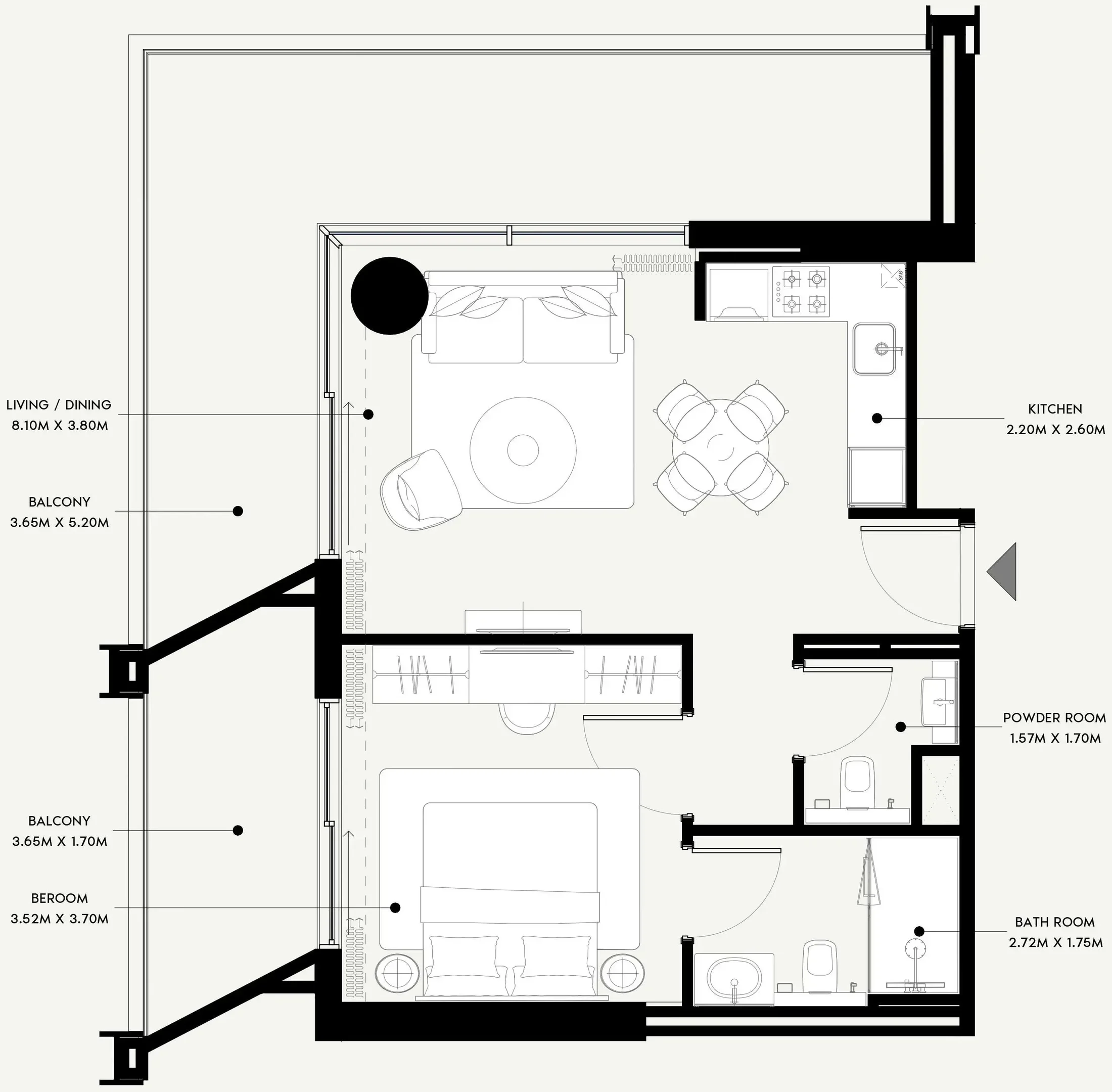 Azizi Azizi Venice floor plan