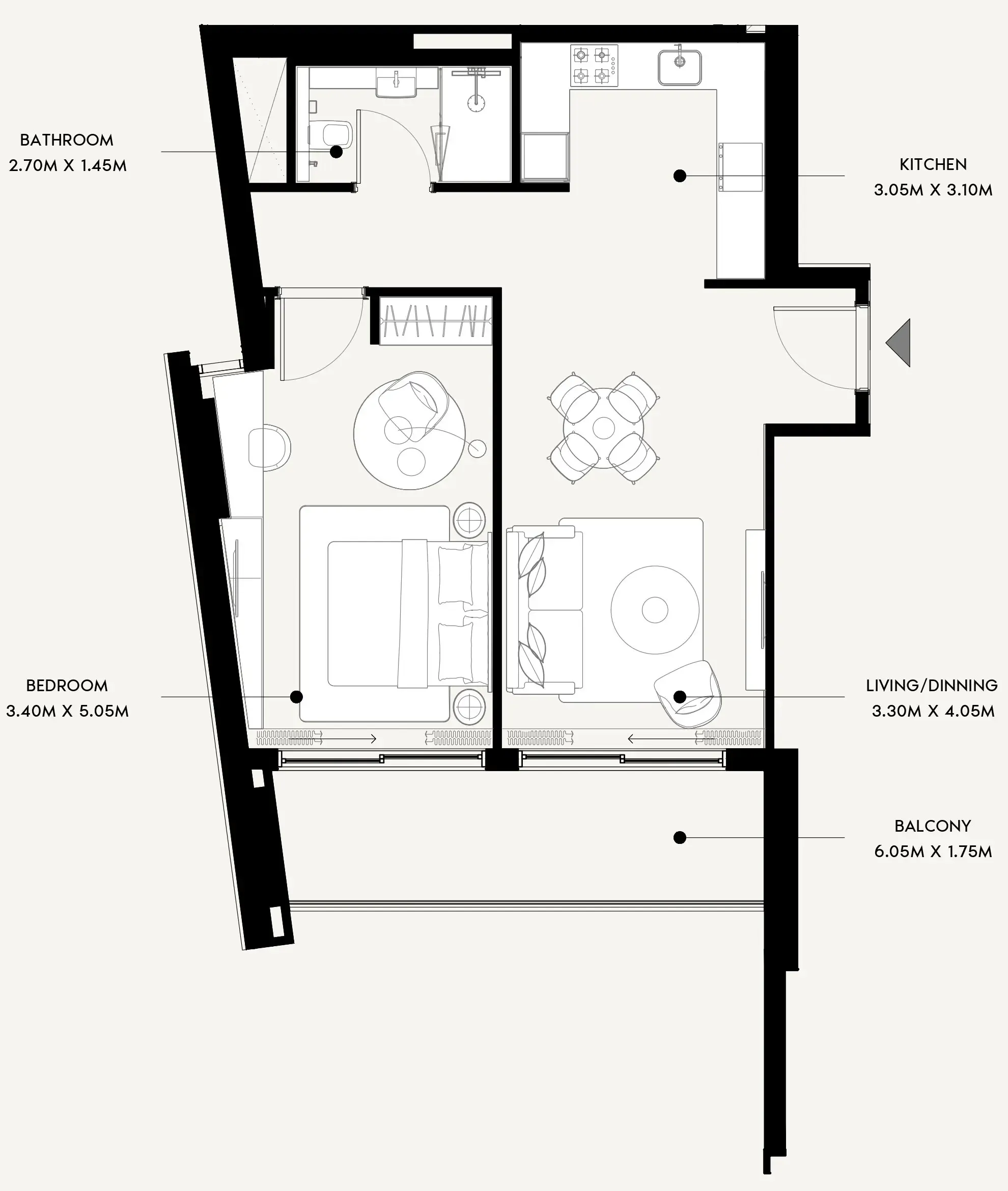 Azizi Azizi Venice floor plan