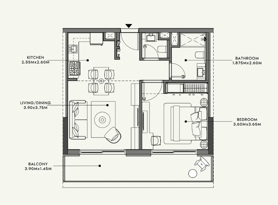 Azizi Azizi Venice floor plan