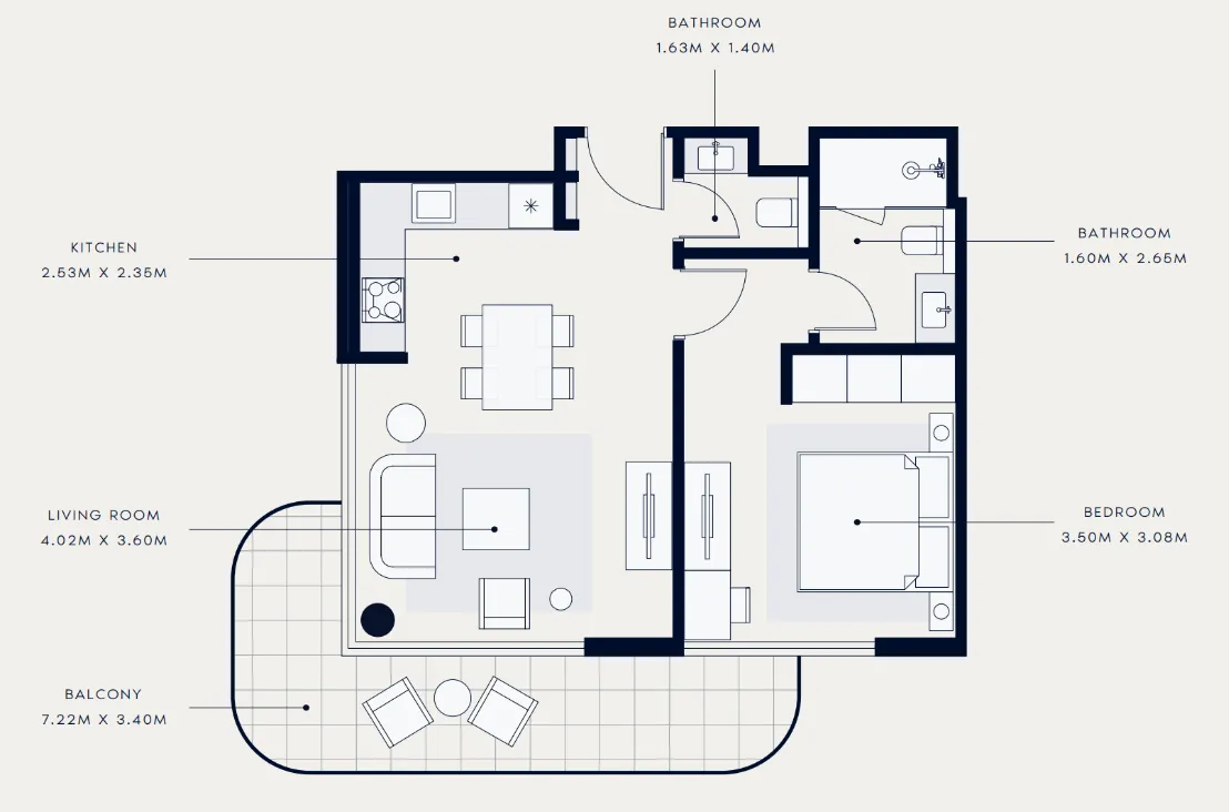 Azizi Azizi Venice floor plan