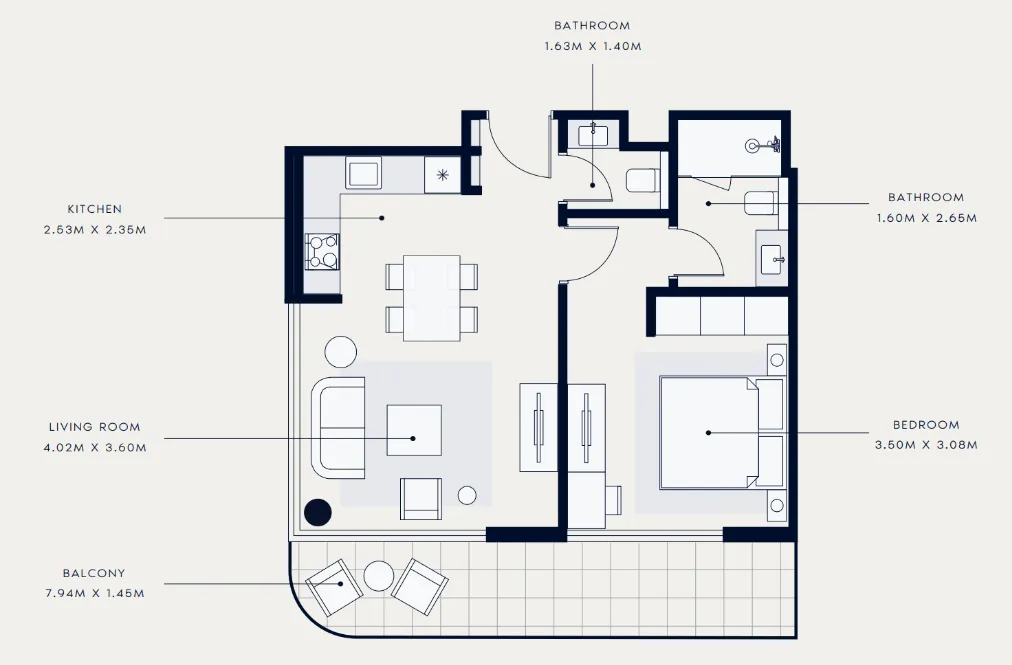 Azizi Azizi Venice floor plan