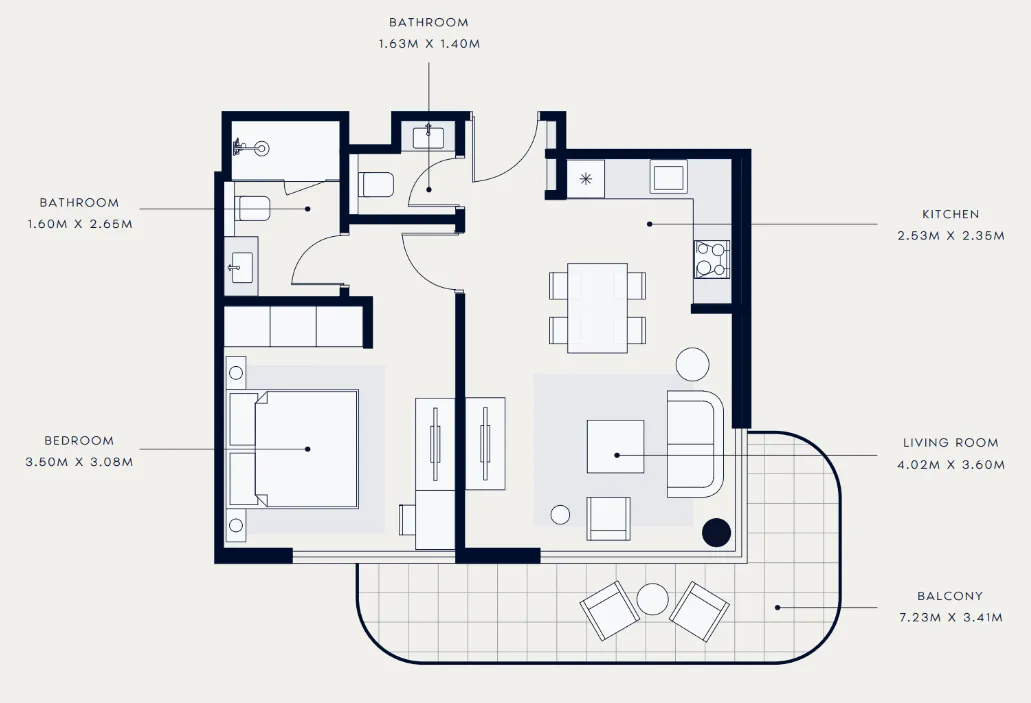 Azizi Azizi Venice floor plan