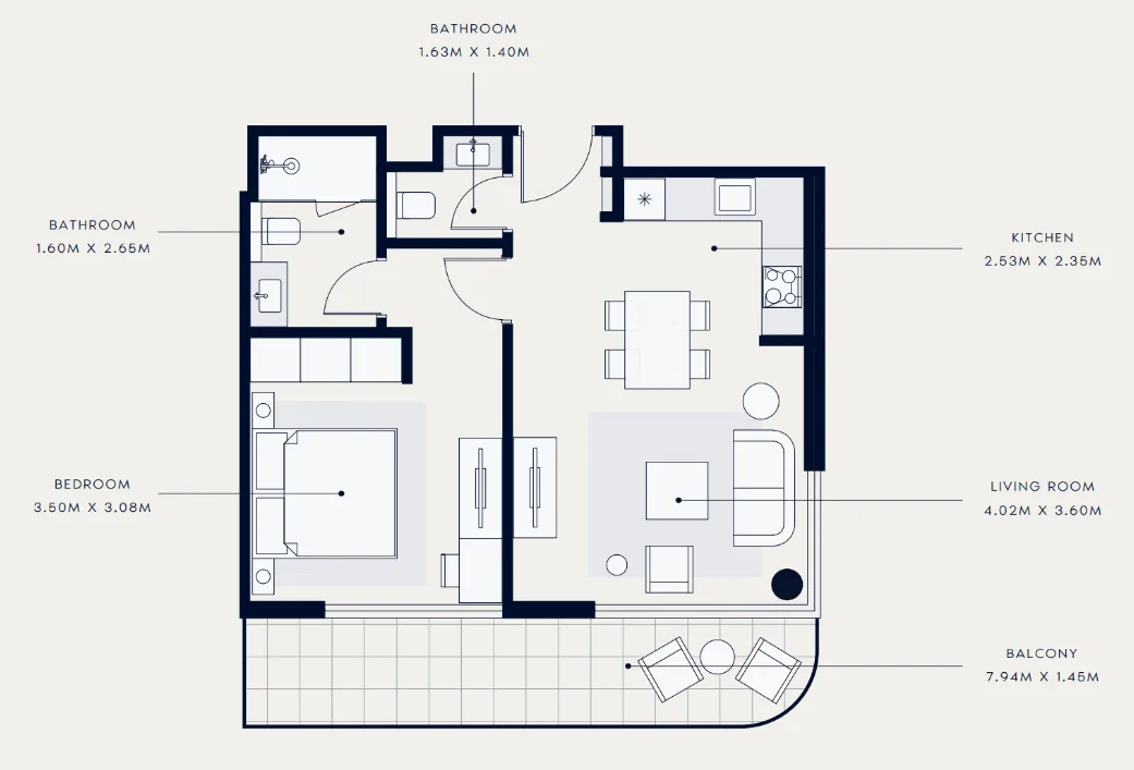Azizi Azizi Venice floor plan