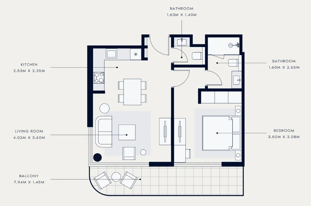 Azizi Azizi Venice floor plan