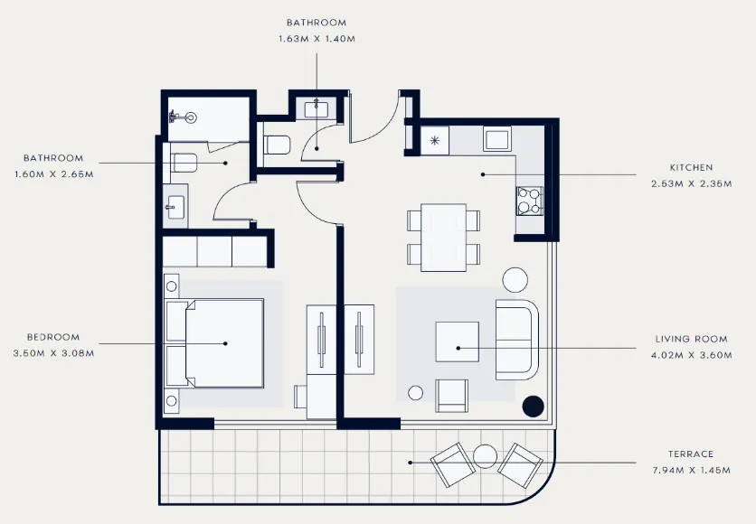 Azizi Azizi Venice floor plan