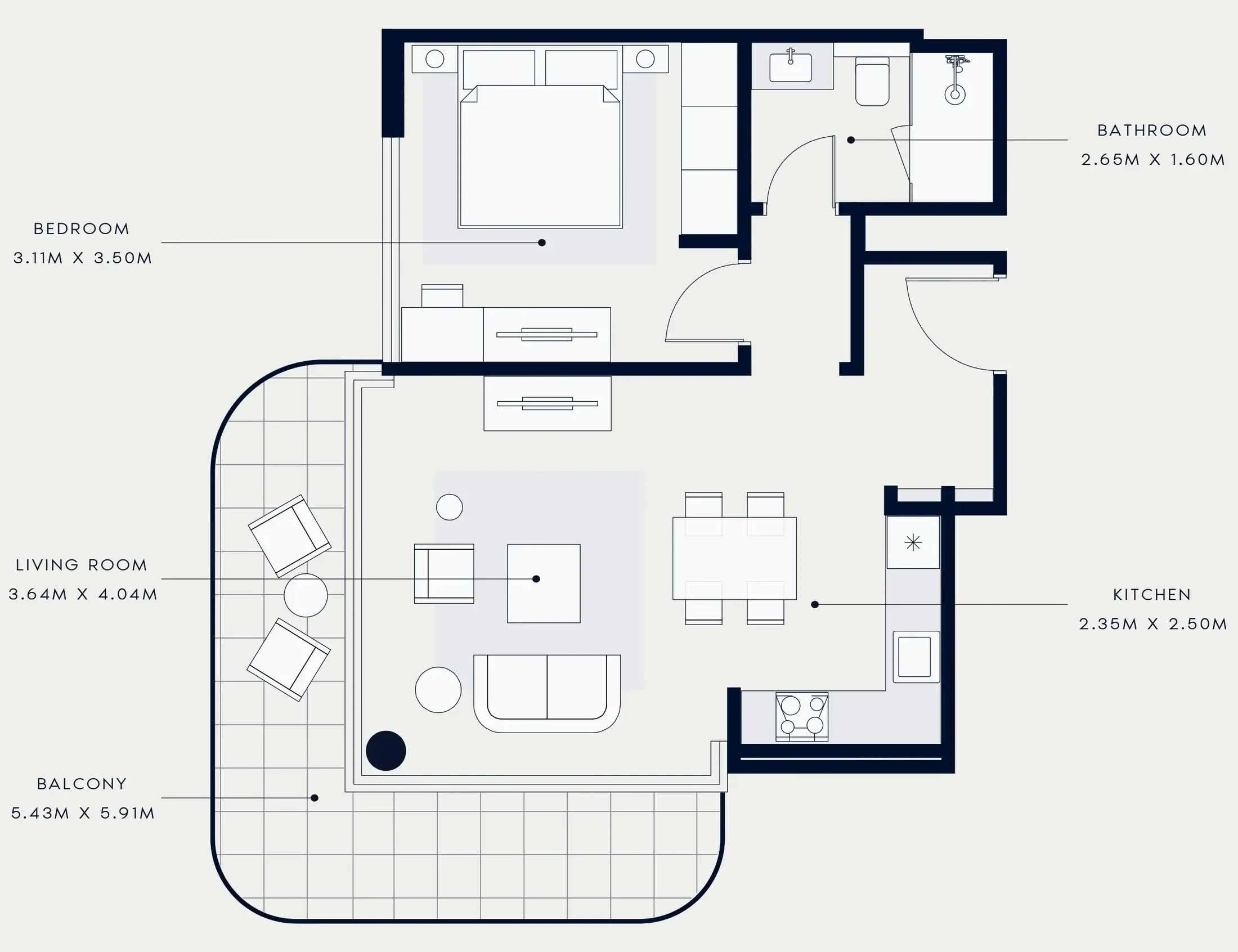 Azizi Azizi Venice floor plan