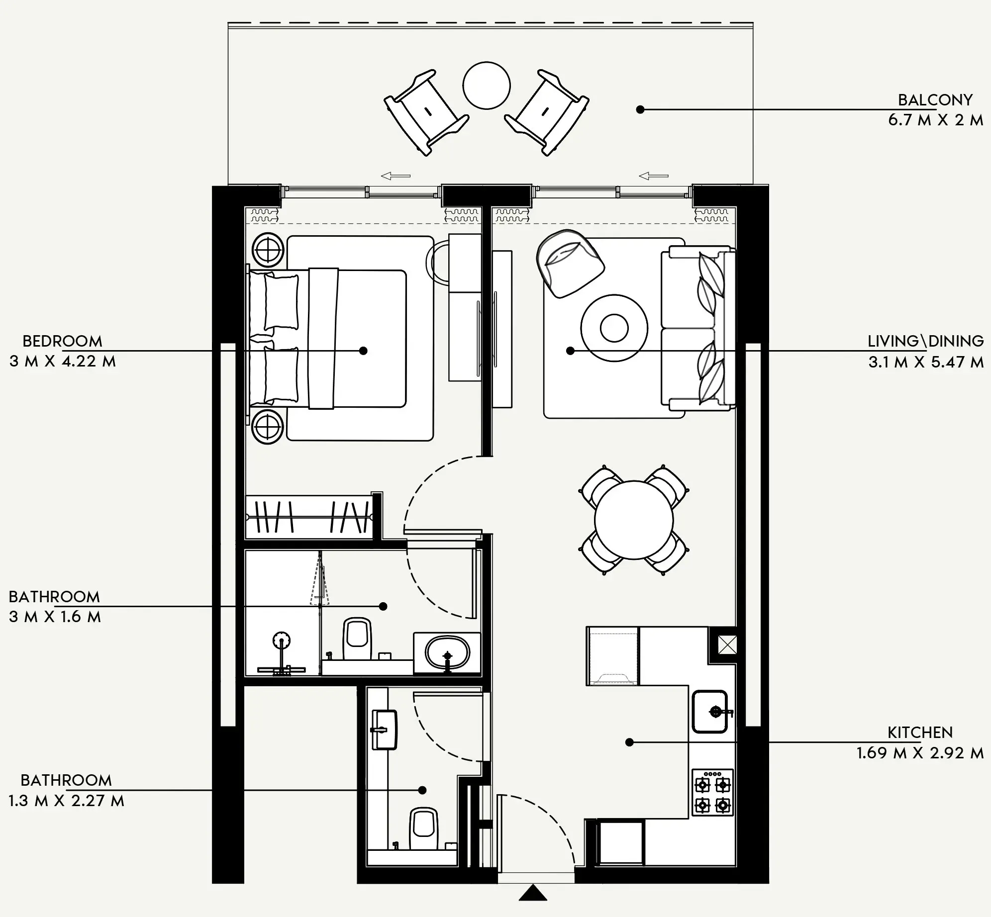 Azizi Azizi Venice floor plan
