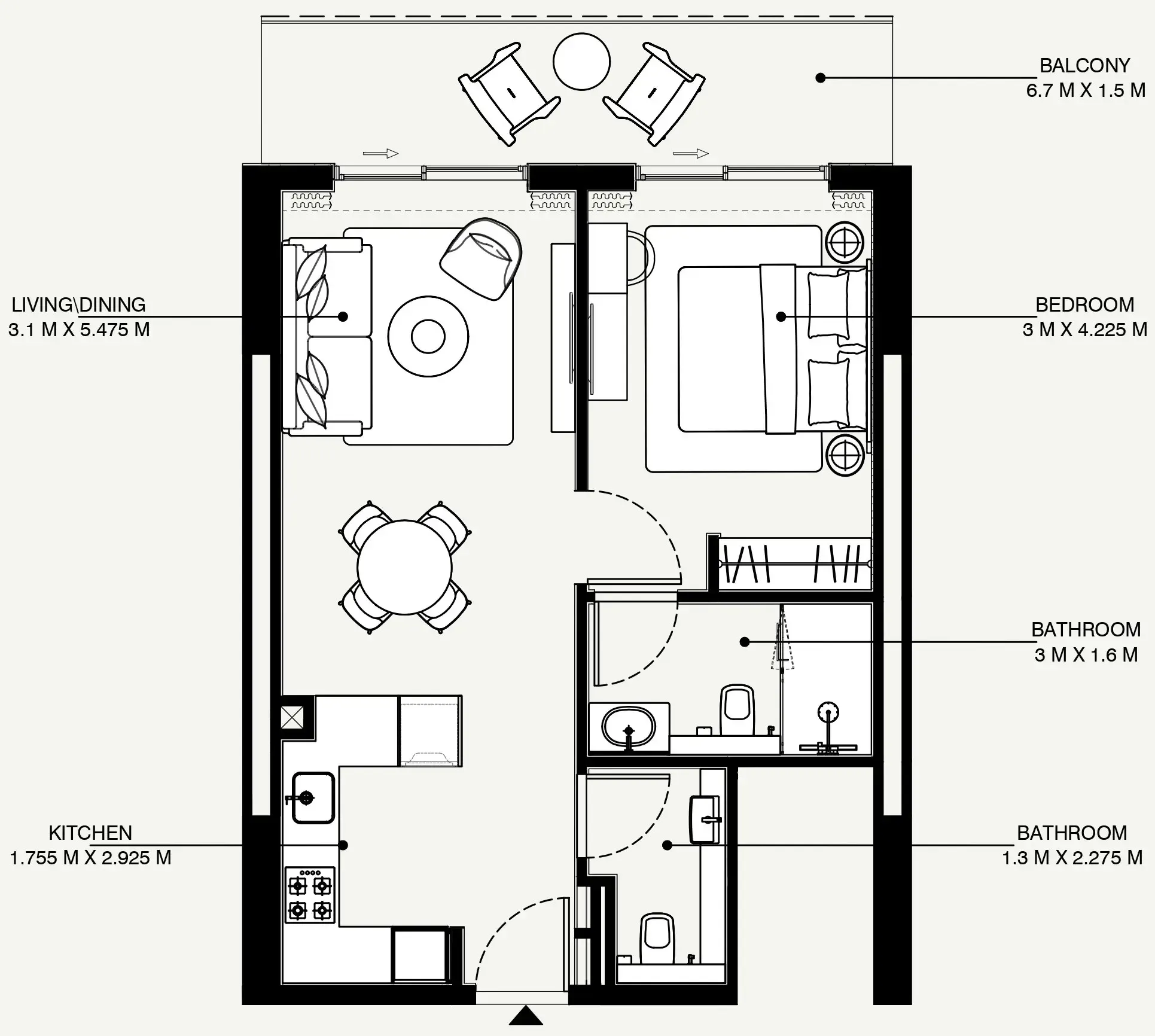 Azizi Azizi Venice floor plan