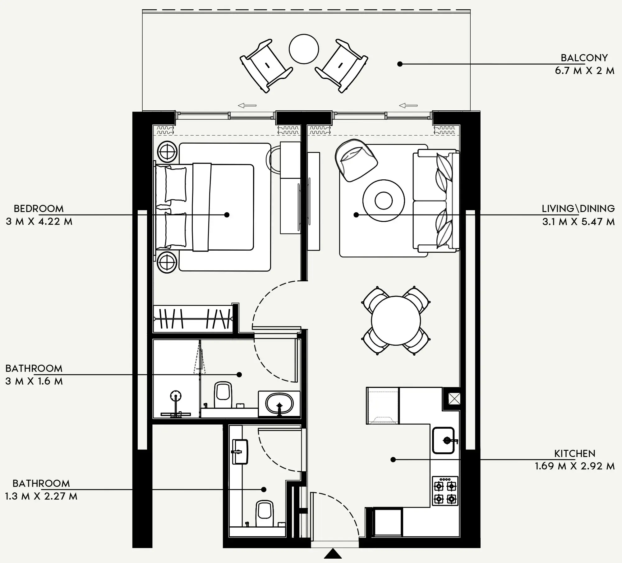 Azizi Azizi Venice floor plan