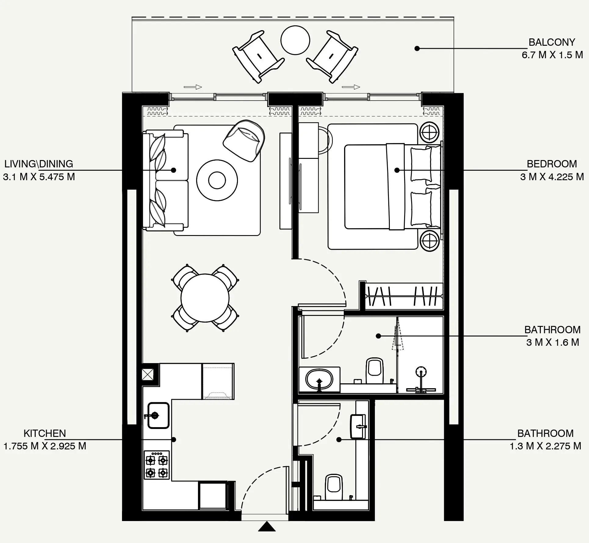 Azizi Azizi Venice floor plan