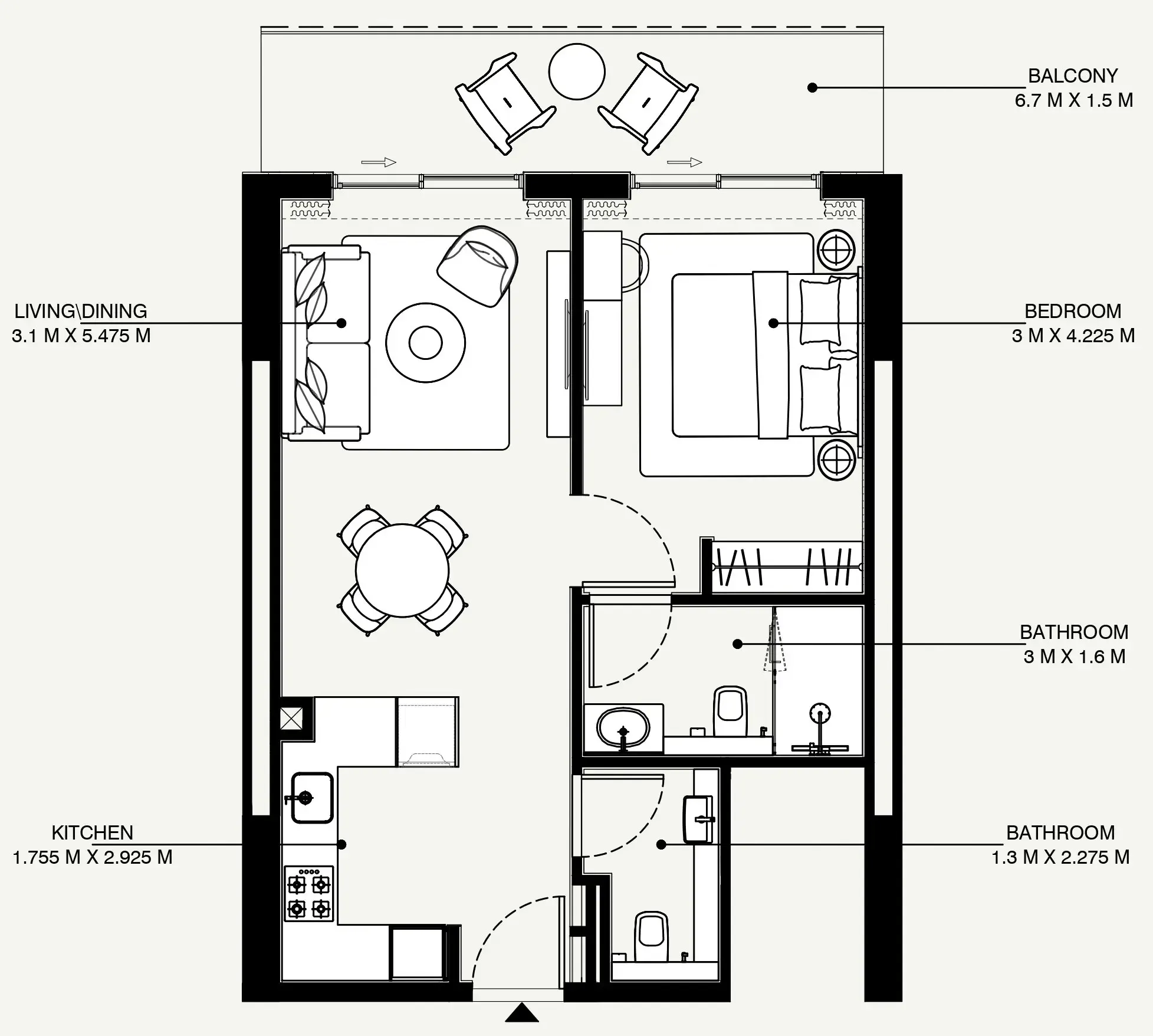 Azizi Azizi Venice floor plan