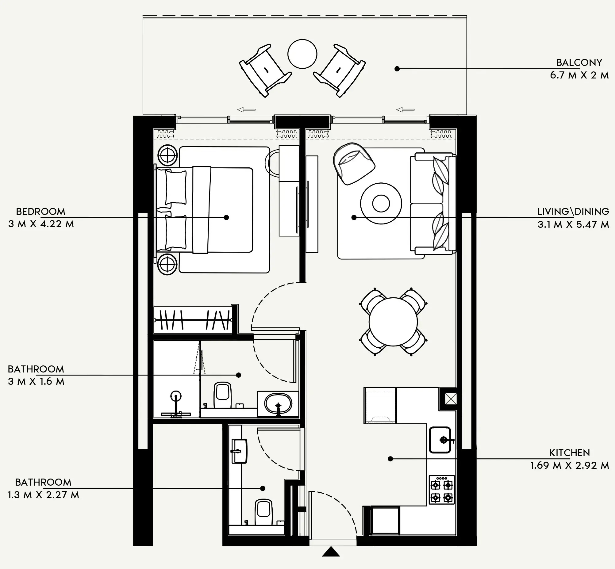 Azizi Azizi Venice floor plan