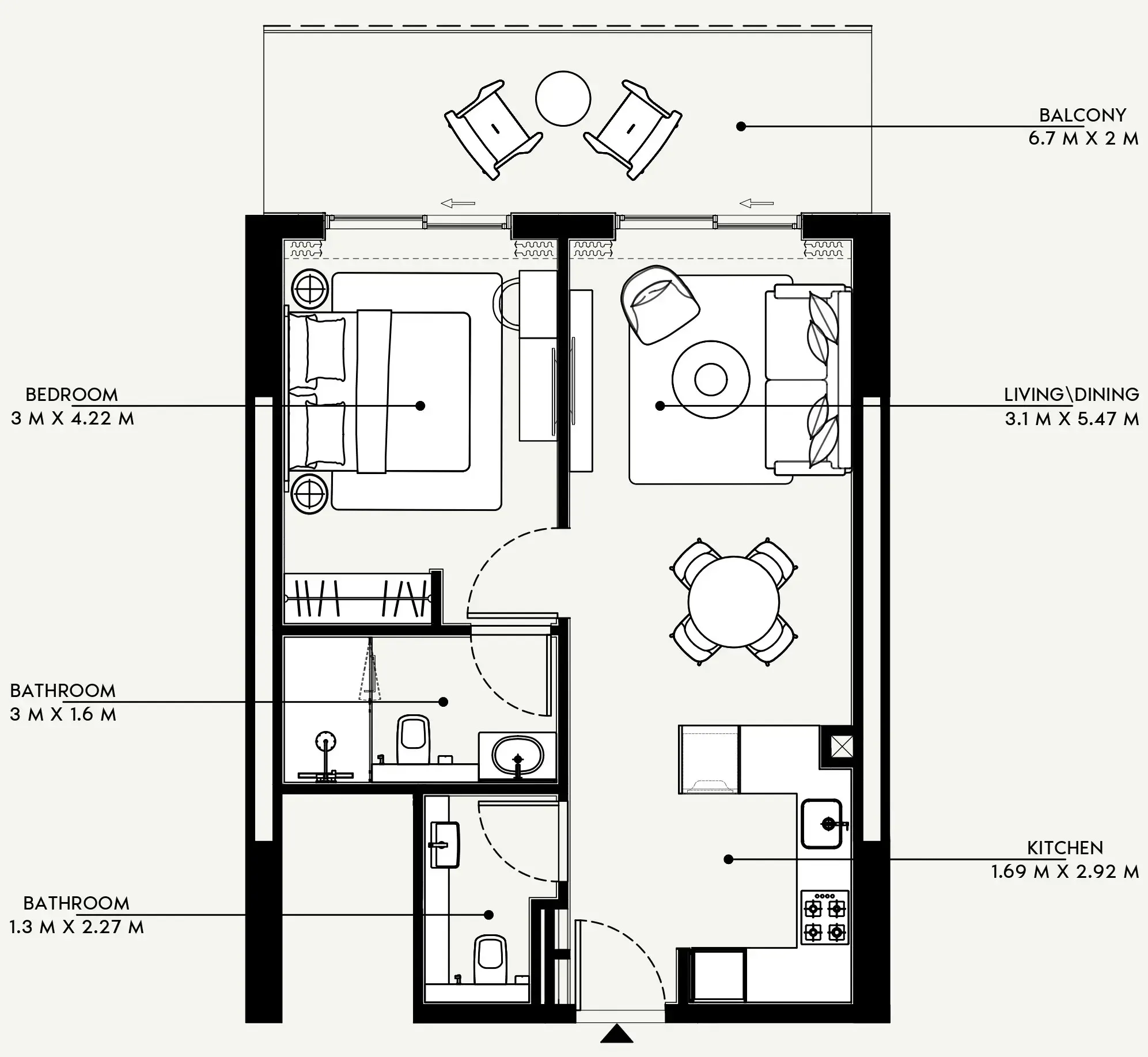 Azizi Azizi Venice floor plan