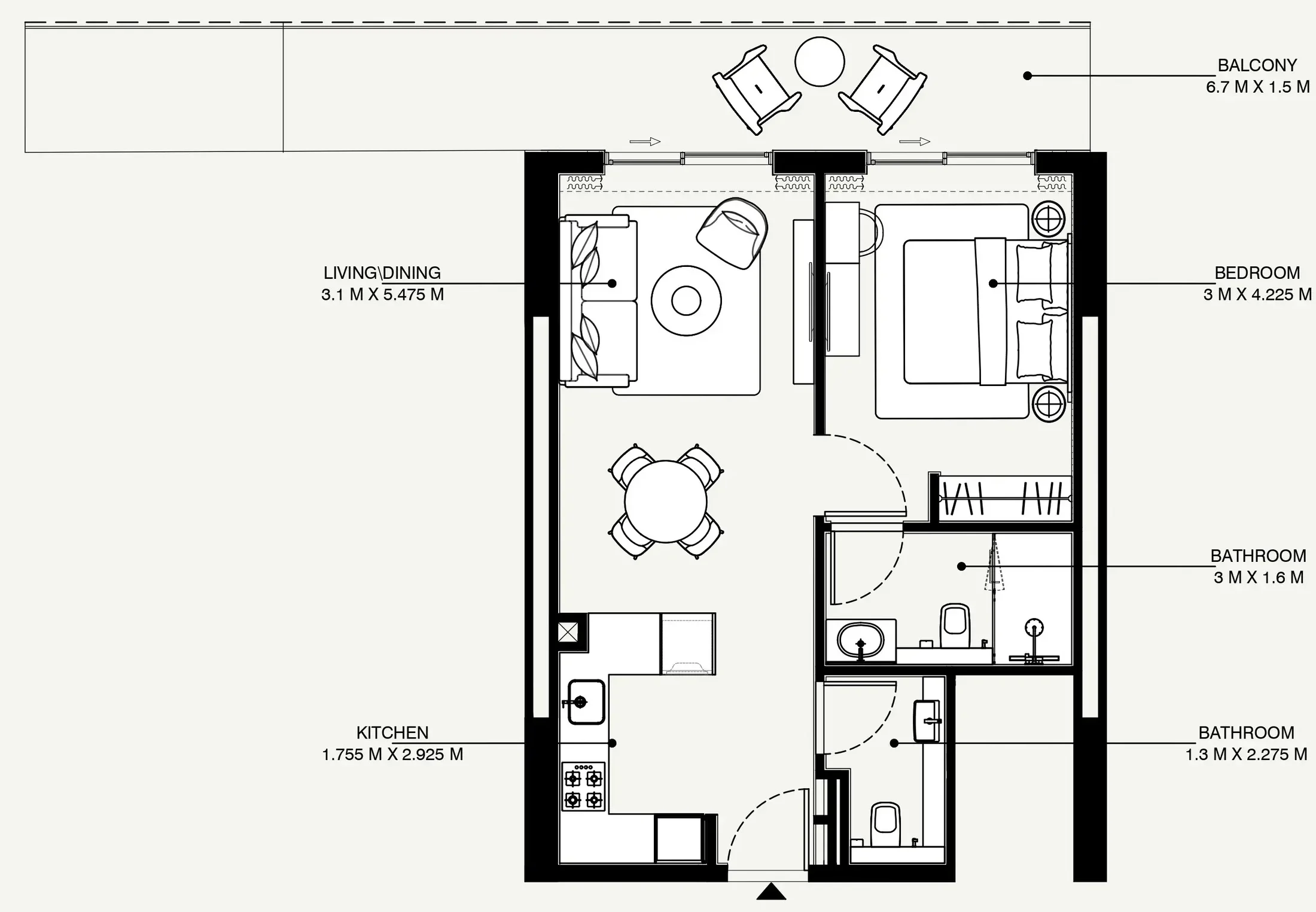 Azizi Azizi Venice floor plan