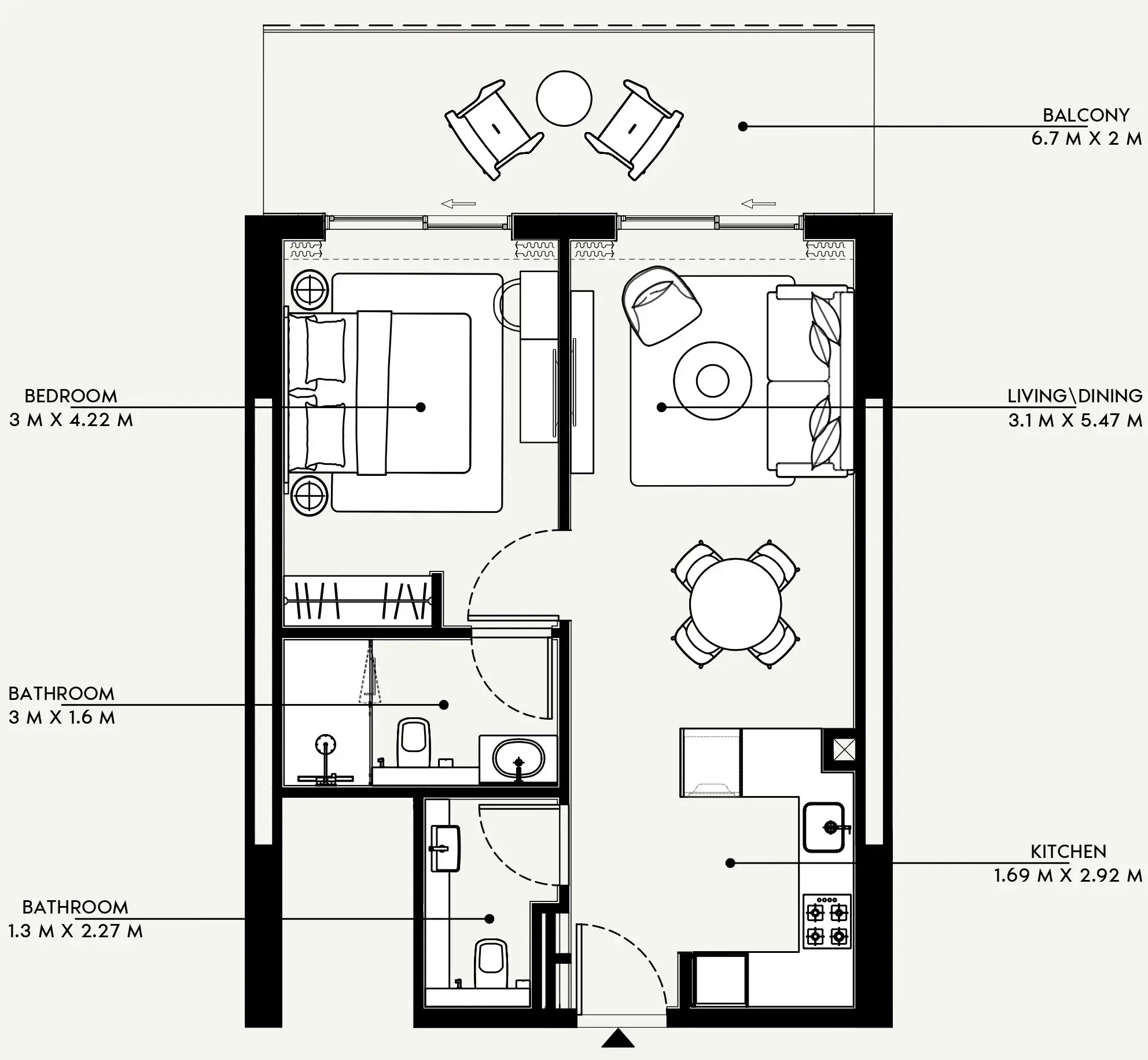Azizi Azizi Venice floor plan