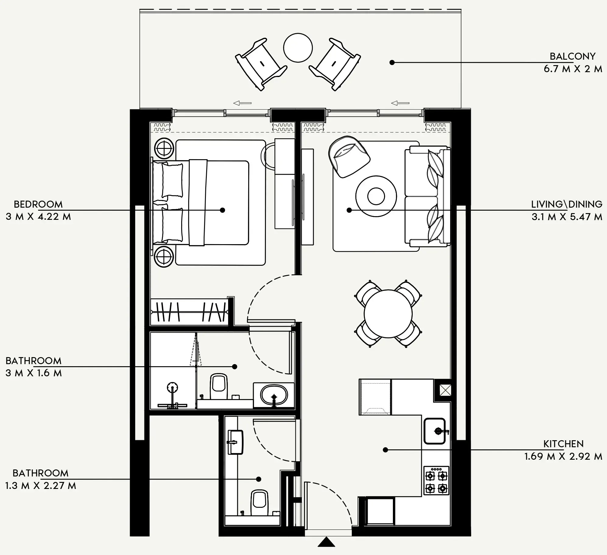 Azizi Azizi Venice floor plan