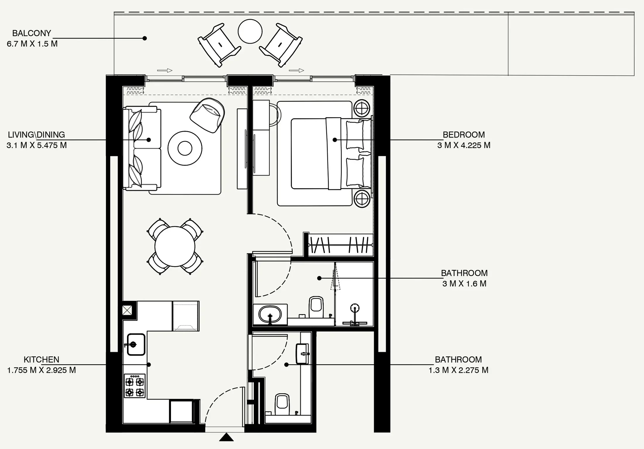Azizi Azizi Venice floor plan