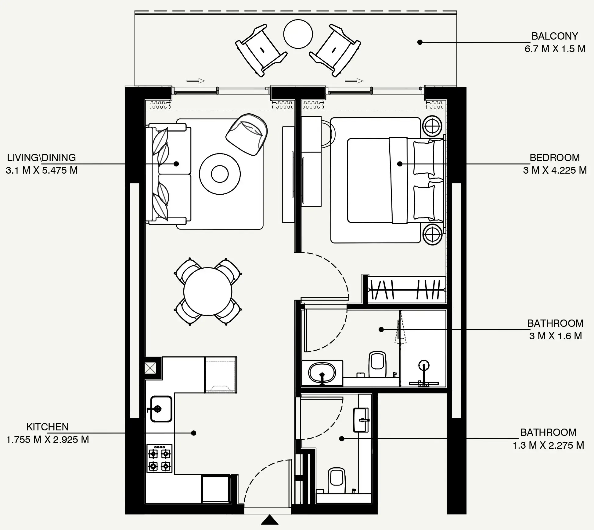 Azizi Azizi Venice floor plan