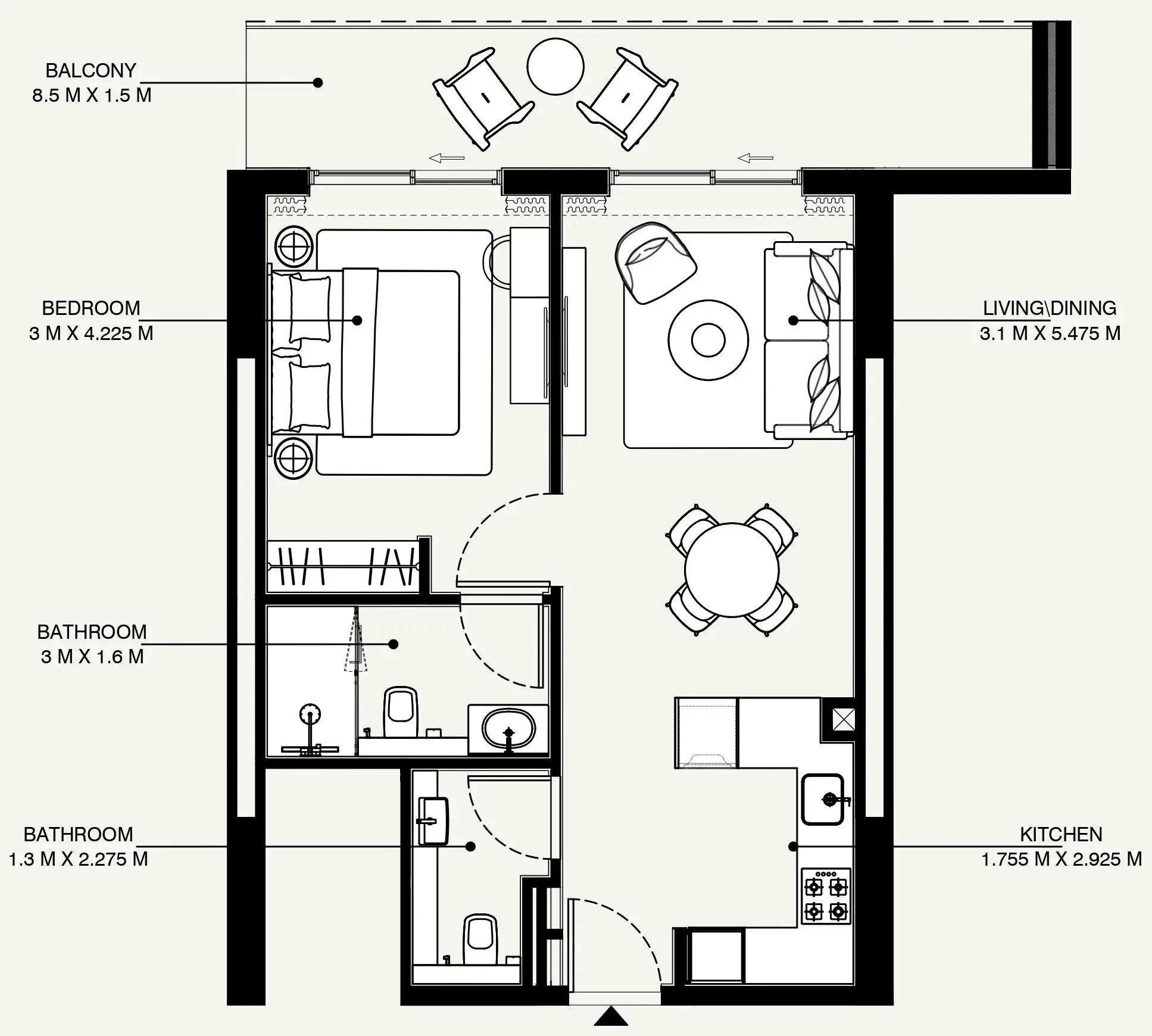 Azizi Azizi Venice floor plan