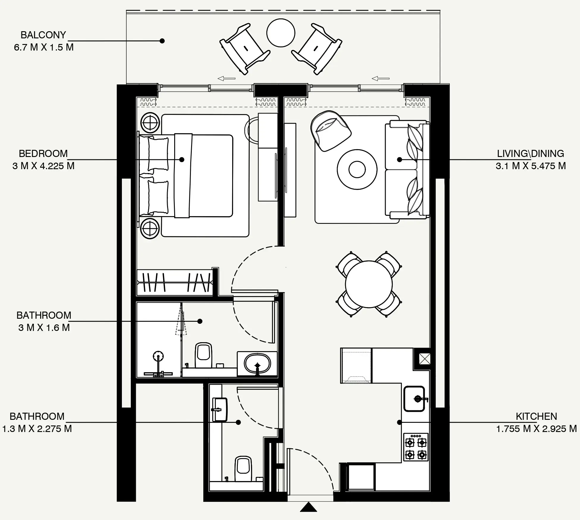 Azizi Azizi Venice floor plan