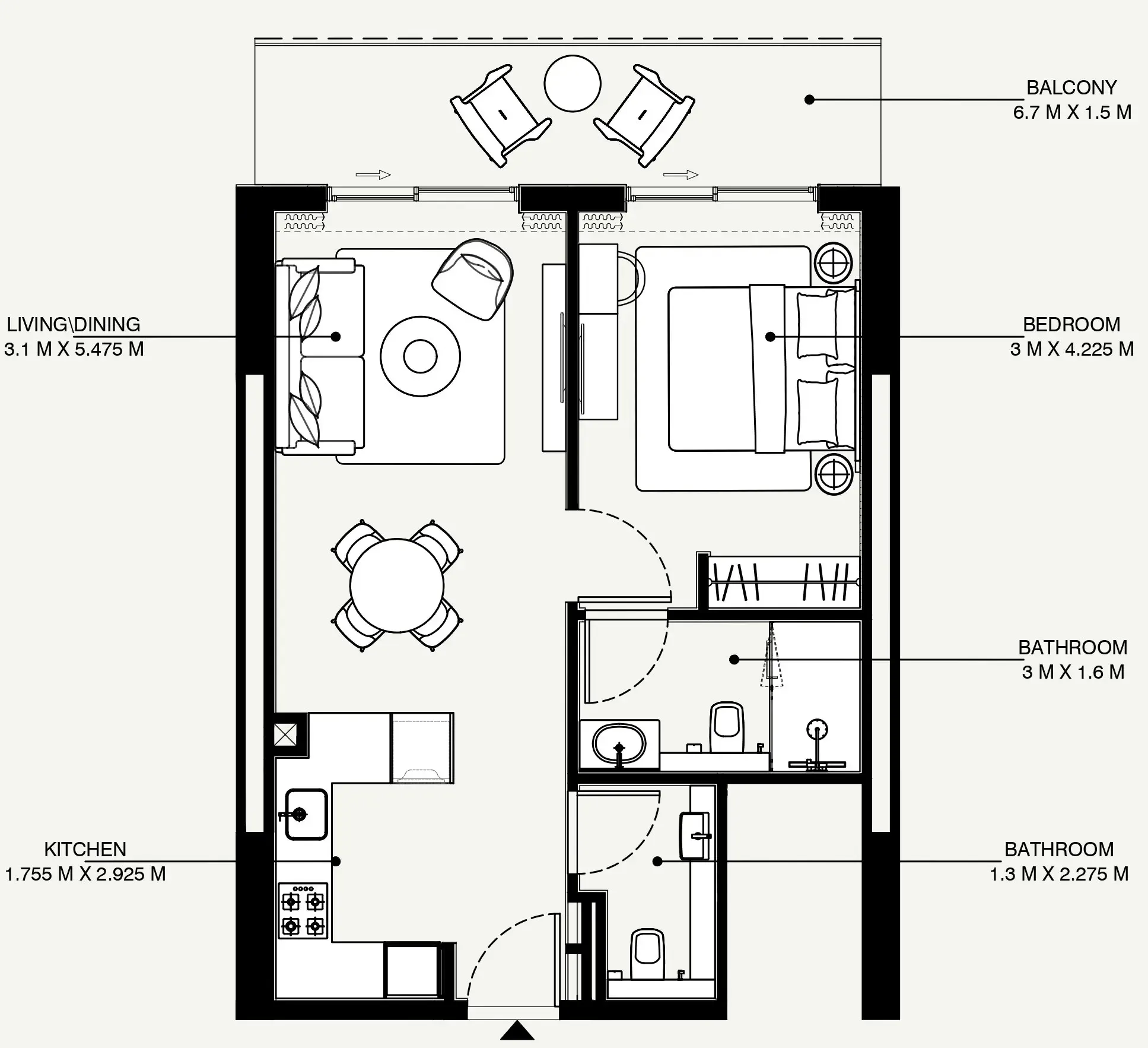 Azizi Azizi Venice floor plan