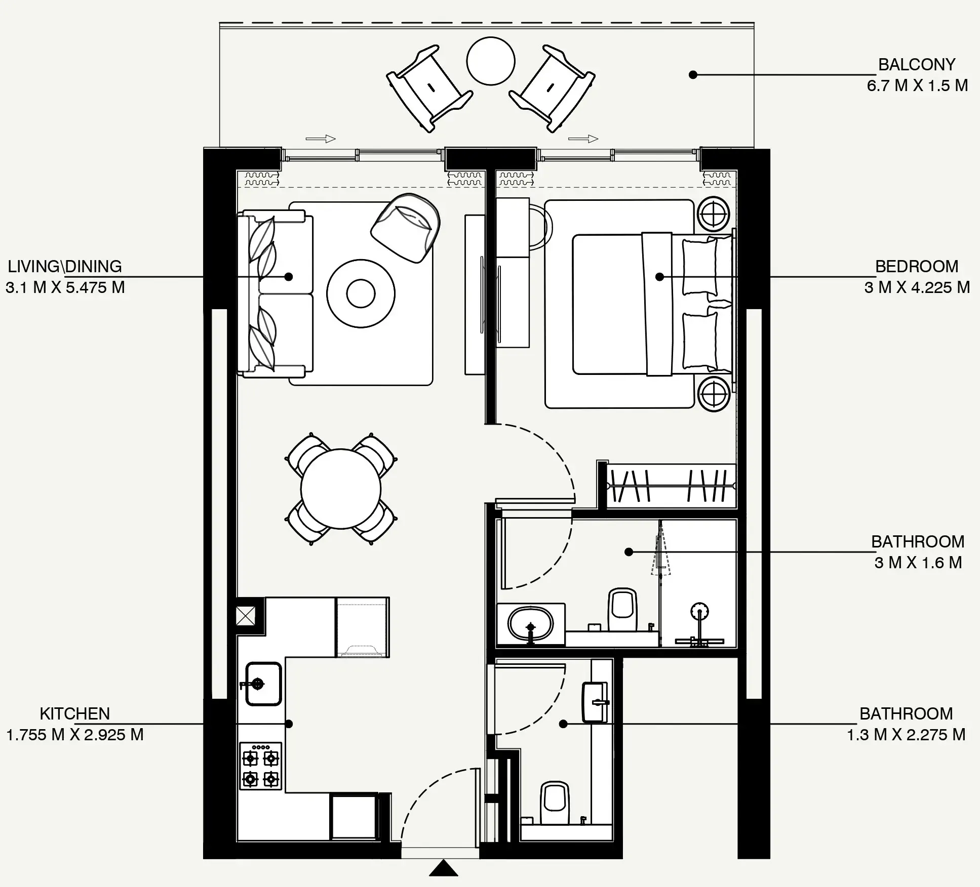 Azizi Azizi Venice floor plan