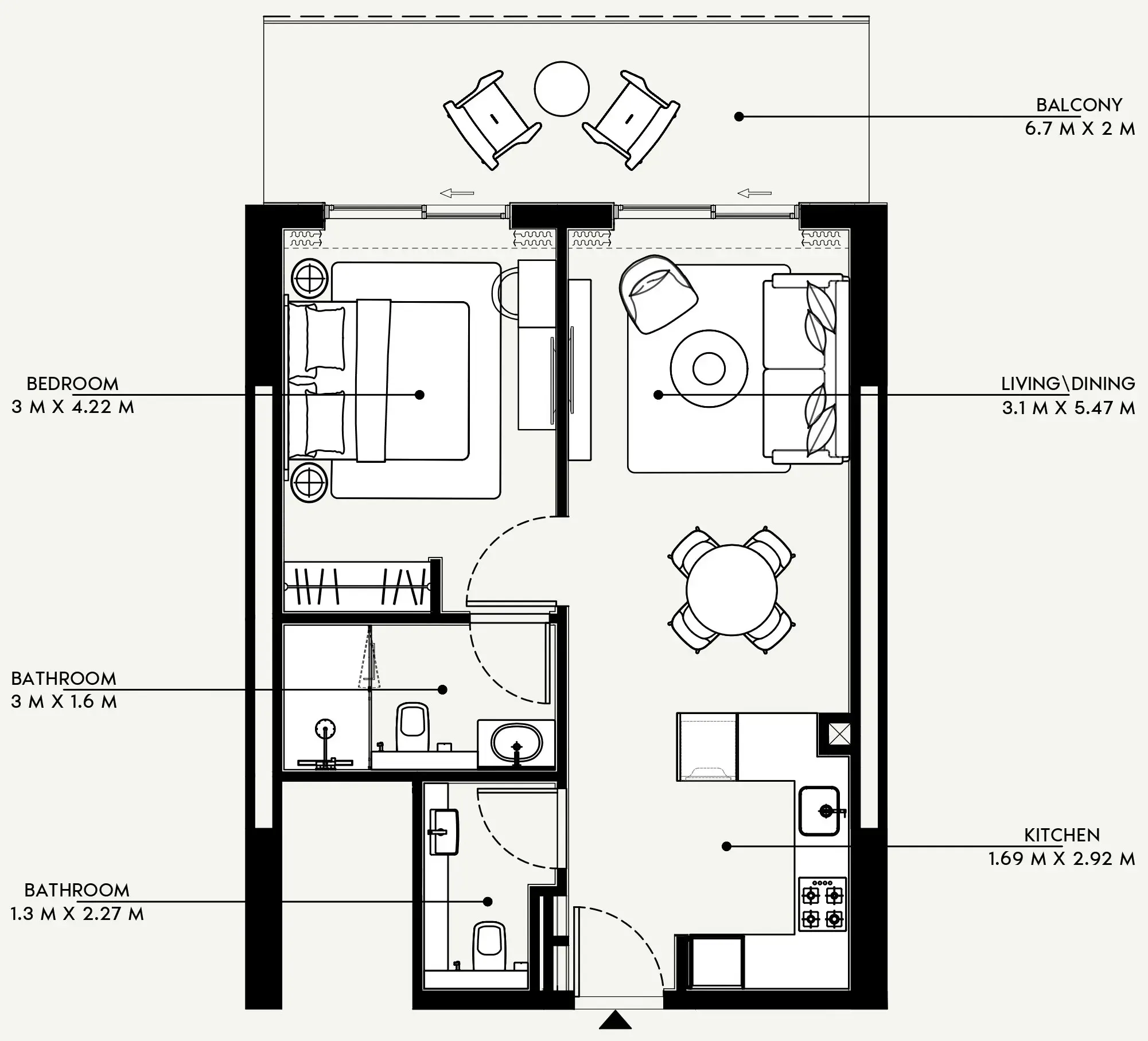 Azizi Azizi Venice floor plan