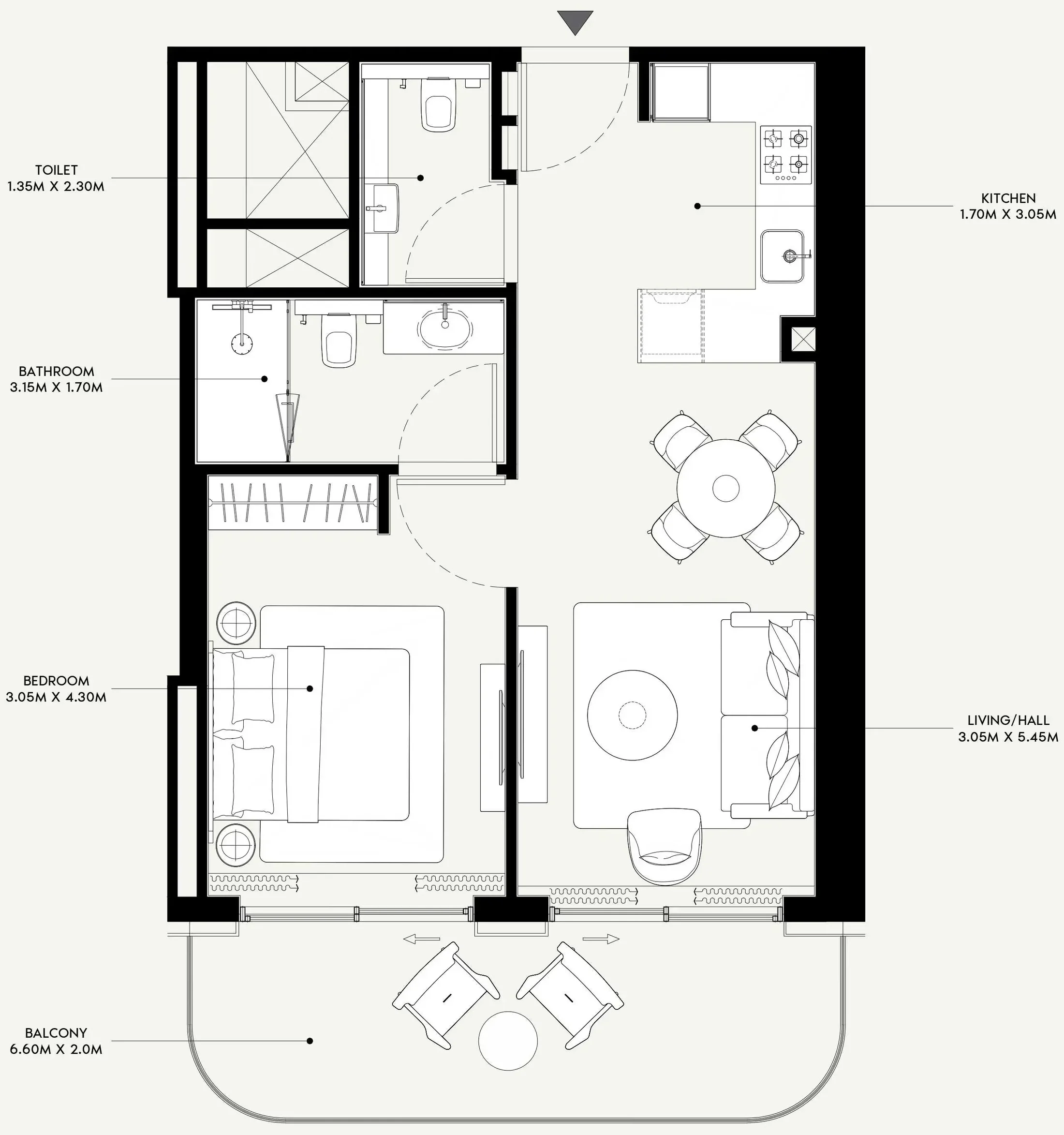 Azizi Azizi Venice floor plan