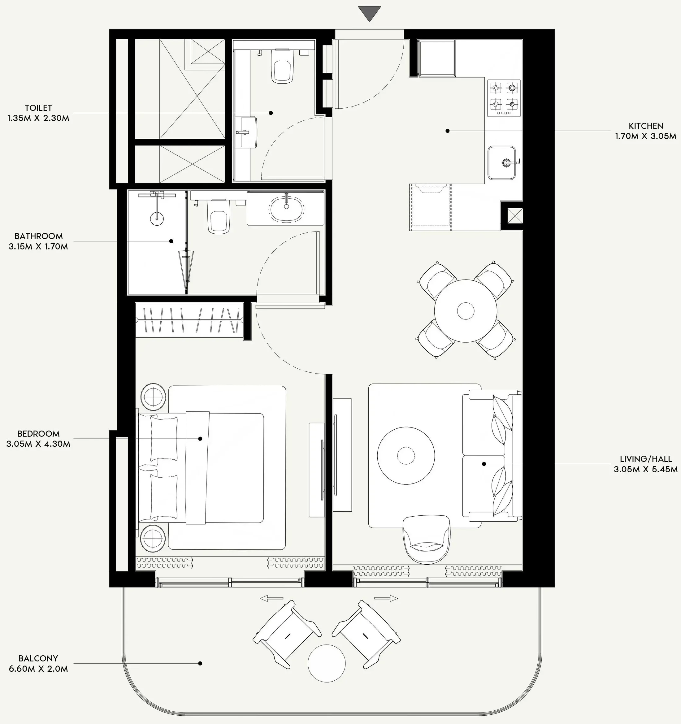 Azizi Azizi Venice floor plan