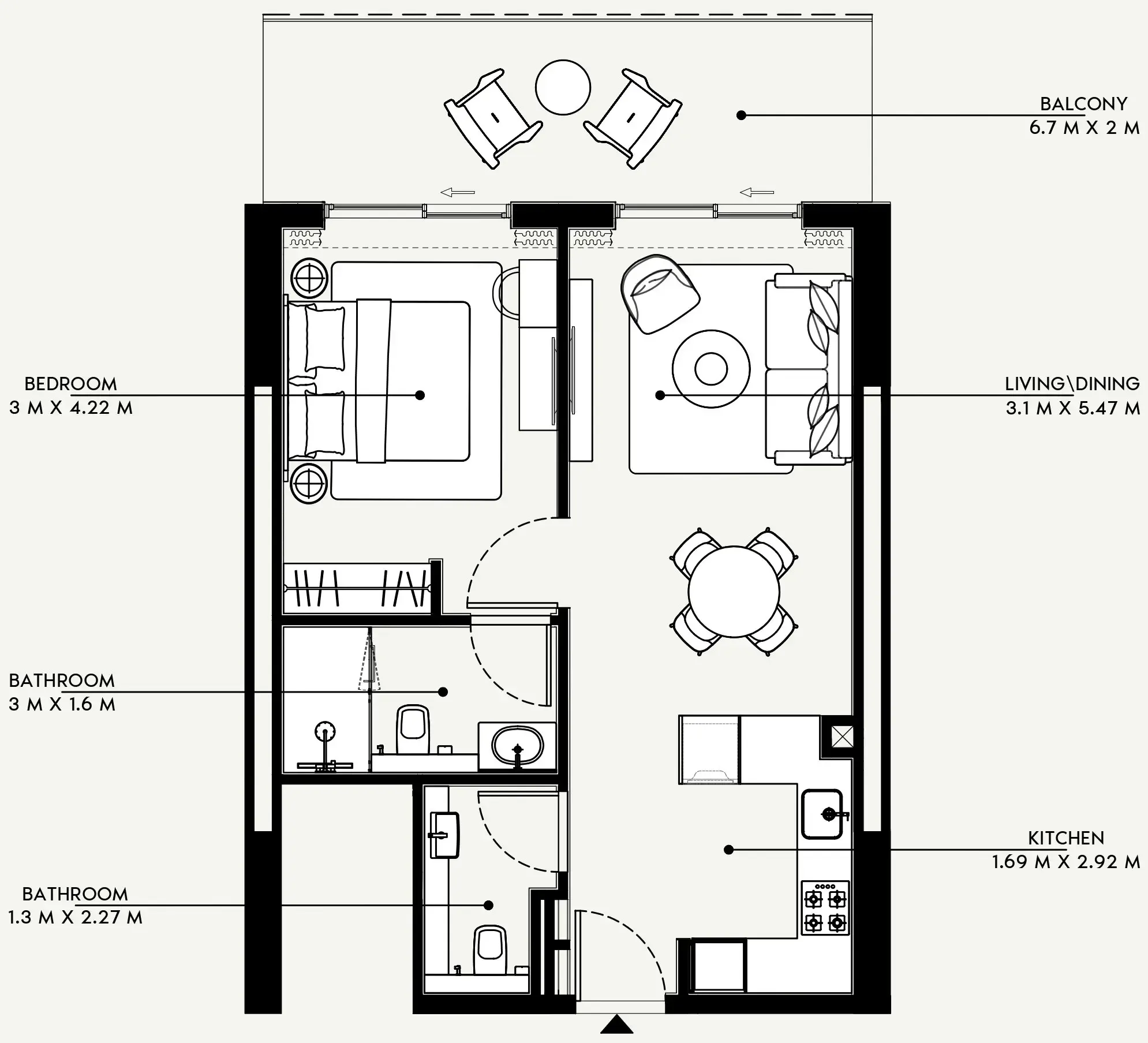 Azizi Azizi Venice floor plan