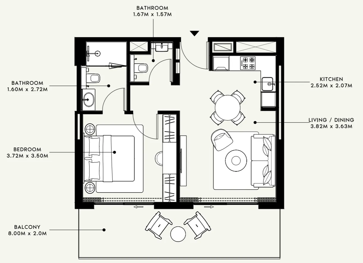 Azizi Azizi Venice floor plan