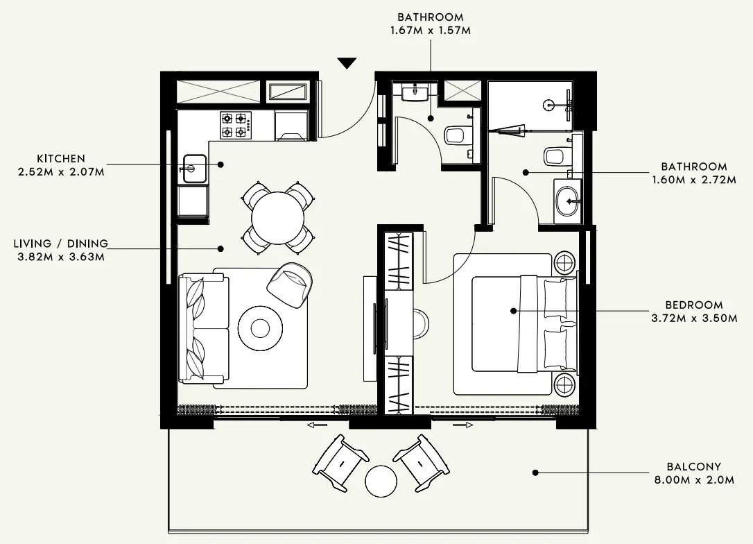 Azizi Azizi Venice floor plan