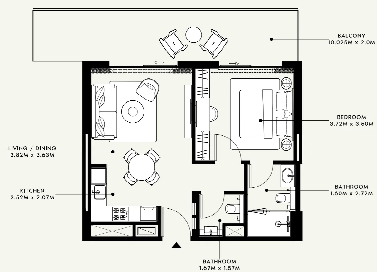Azizi Azizi Venice floor plan
