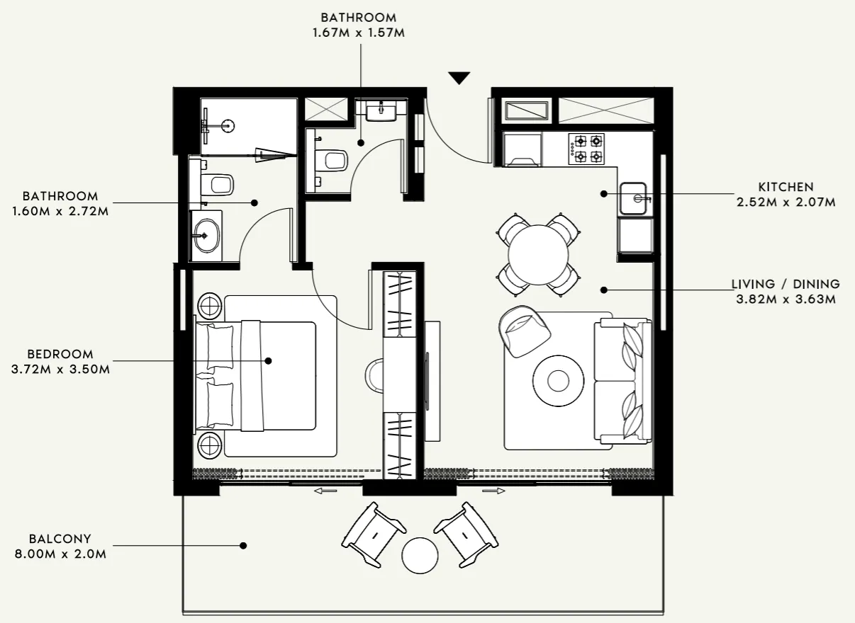 Azizi Azizi Venice floor plan